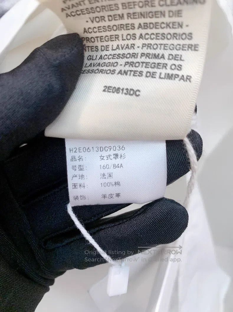 Hermes Hermes Printed black and white shirt Size XS / US 0-2 / IT 36-38 - 5 Thumbnail