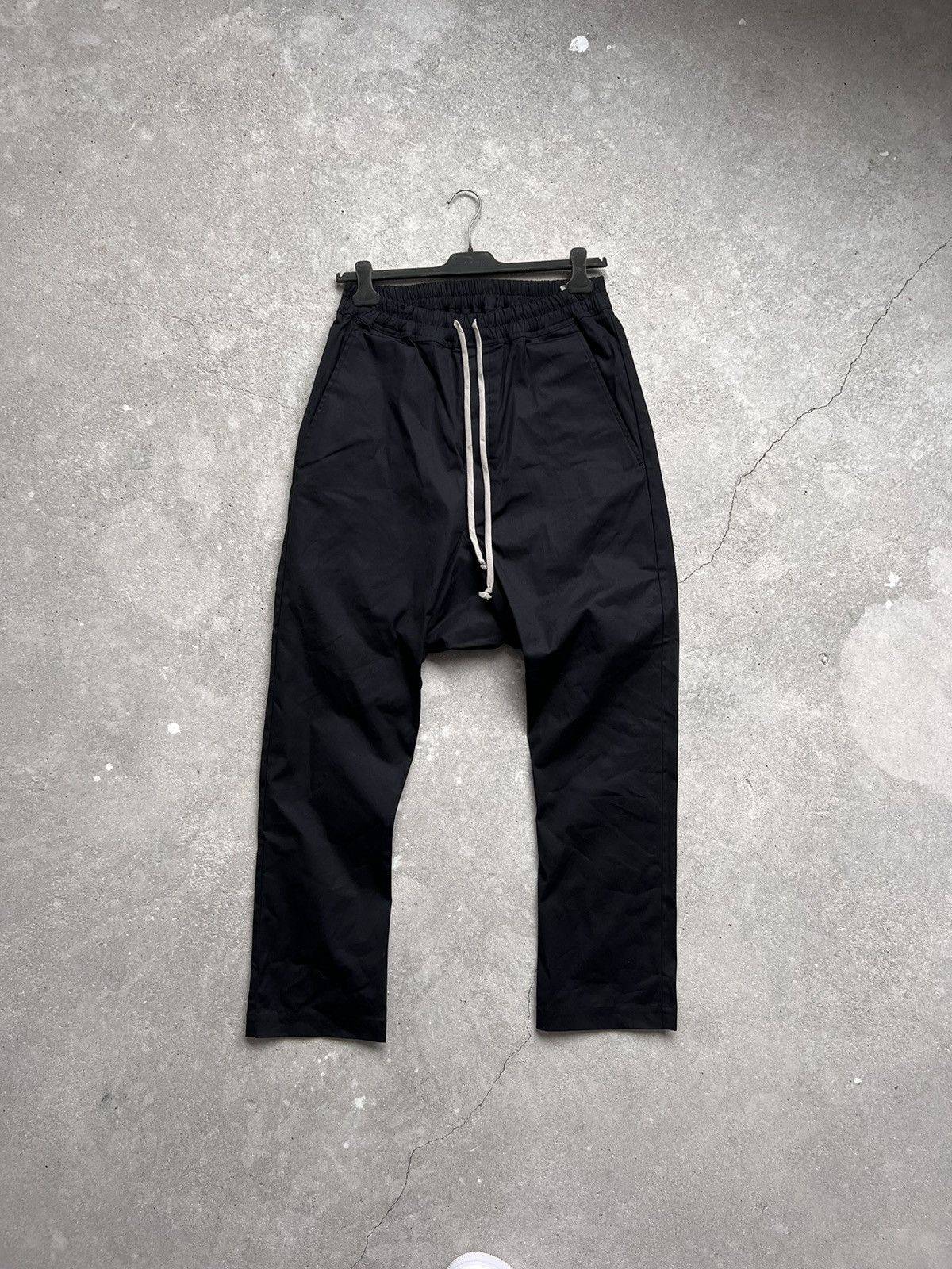 Rick Owens SS24 LIDO RICK OWENS BLACK PANTS Size US 38 / EU 54 - 4 Thumbnail