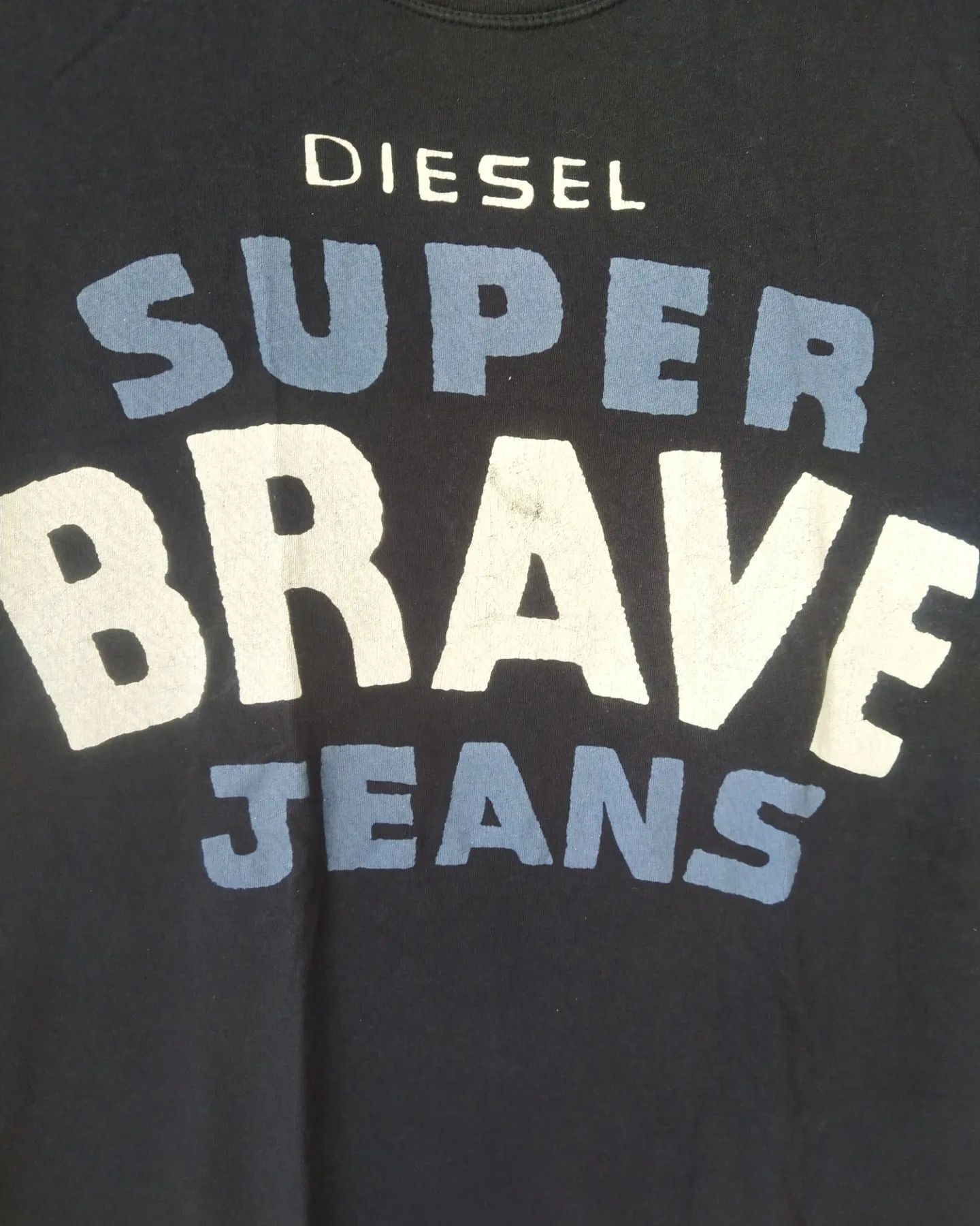 Diesel Diesel Super Brave Jeans Black Tees Size US L / EU 52-54 / 3 - 2 Thumbnail