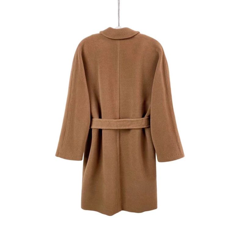 Max Mara Max Mara Classic Short 101801 Camel Coat Size XS / US 0-2 / IT 36-38 - 3 Thumbnail