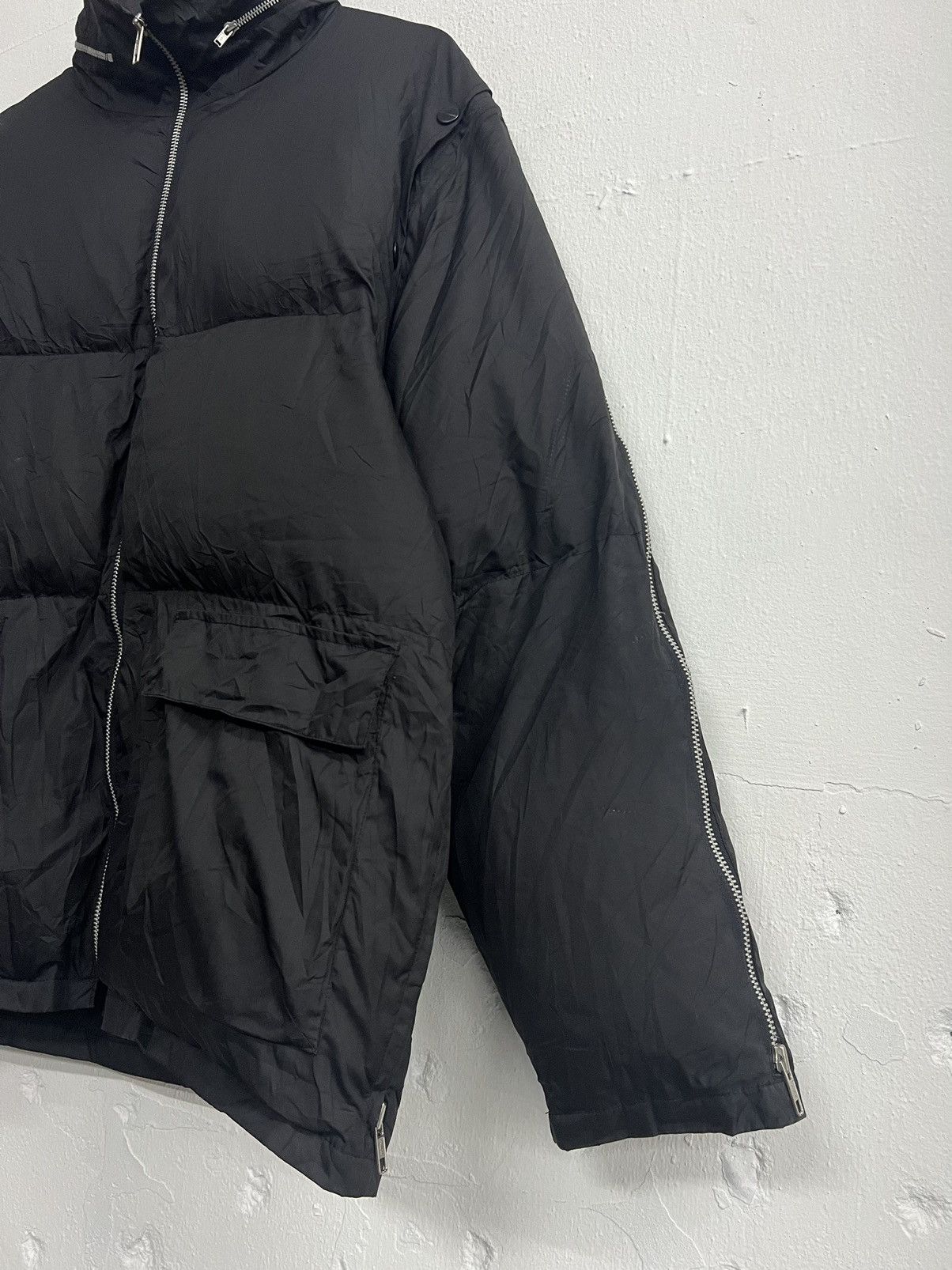 Yohji Yamamoto A.A.R YOHJI YAMAMOTO DETACHABLE PUFFER JACKET Size US L / EU 52-54 / 3 - 9 Thumbnail