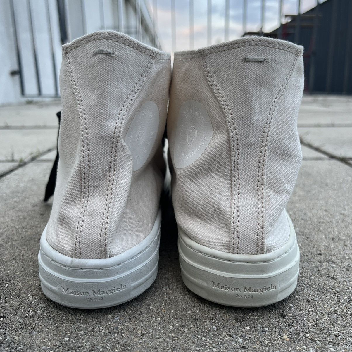 Maison Margiela Maison Margiela SS15 Beige High Top Sneakers Size US 9 / EU 42 - 3 Thumbnail