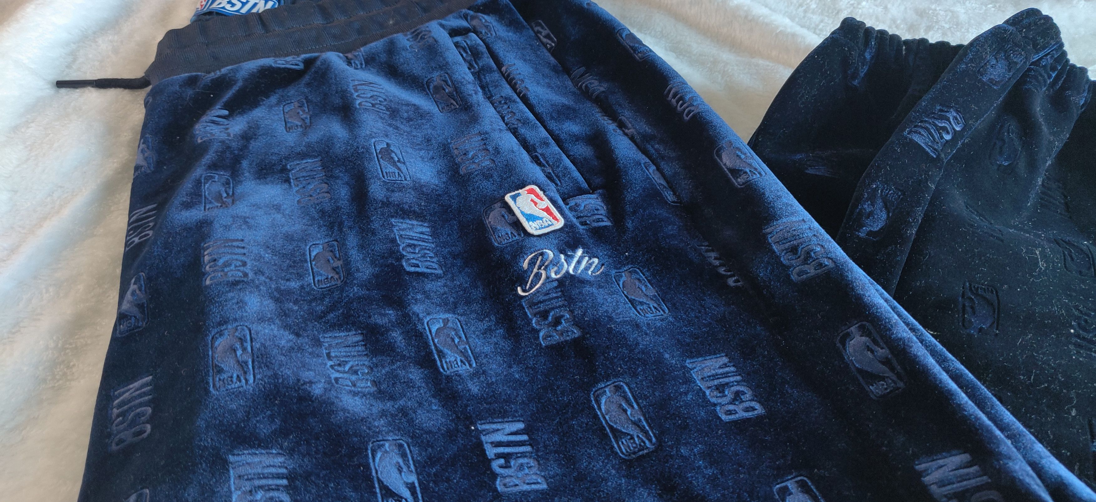 NBA BSTN Brand BSTN & NBA Velour Track Pants and Track Jacket Size US XL / EU 56 / 4 - 4 Thumbnail