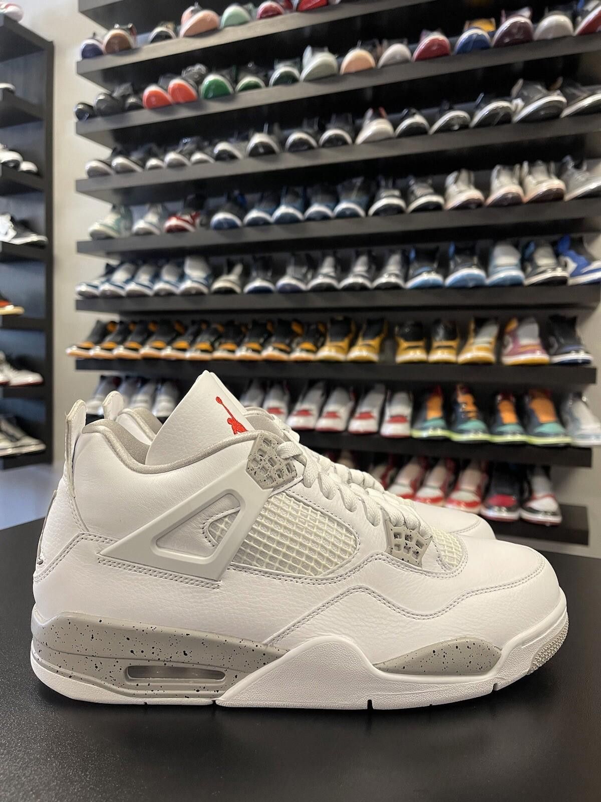 Jordan Brand Size 11 - Air Jordan 4 Retro White Oreo 2021 Grey CT8527-100 Size US 11 / EU 44 - 3 Thumbnail