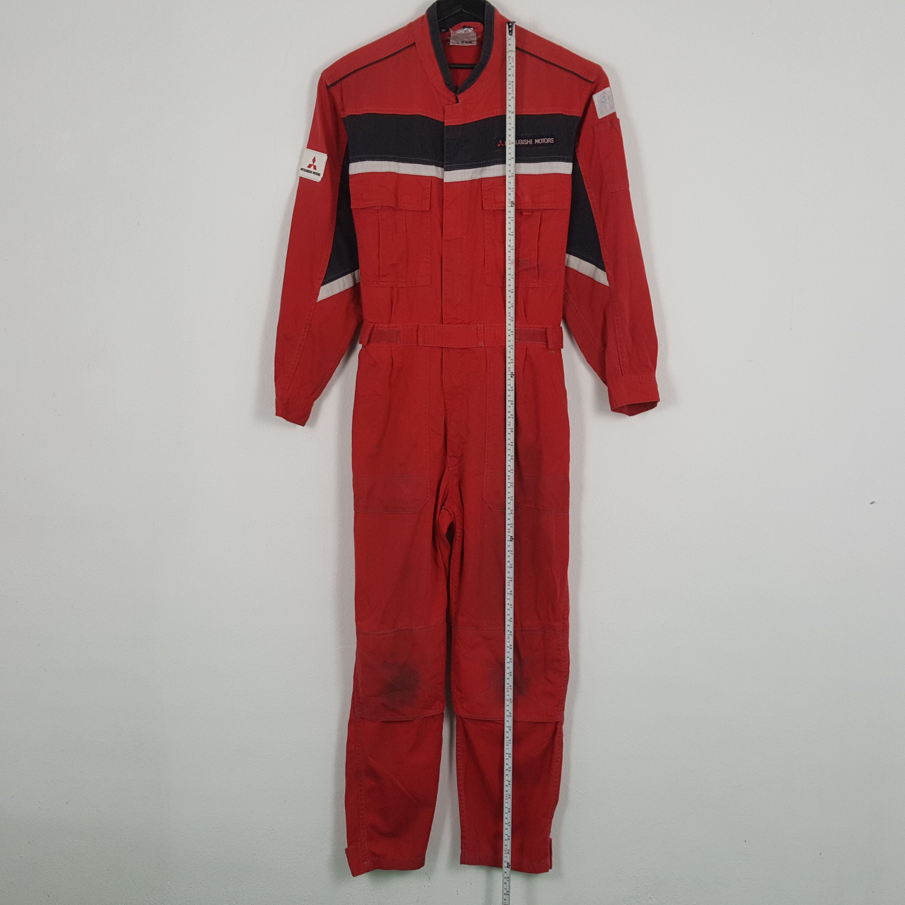 Vintage MITSUBISHI RALLI ART Japanese Motorsports Coverall Jacket Size US M / EU 48-50 / 2 - 7 Thumbnail