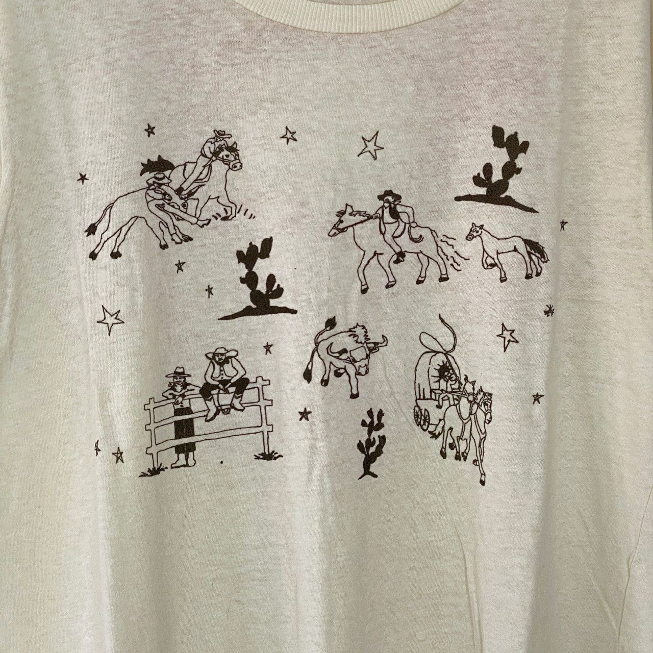 Other WORSTOK COWBOYS ROCKER T SHIRT Size US XL / EU 56 / 4 - 2 Thumbnail