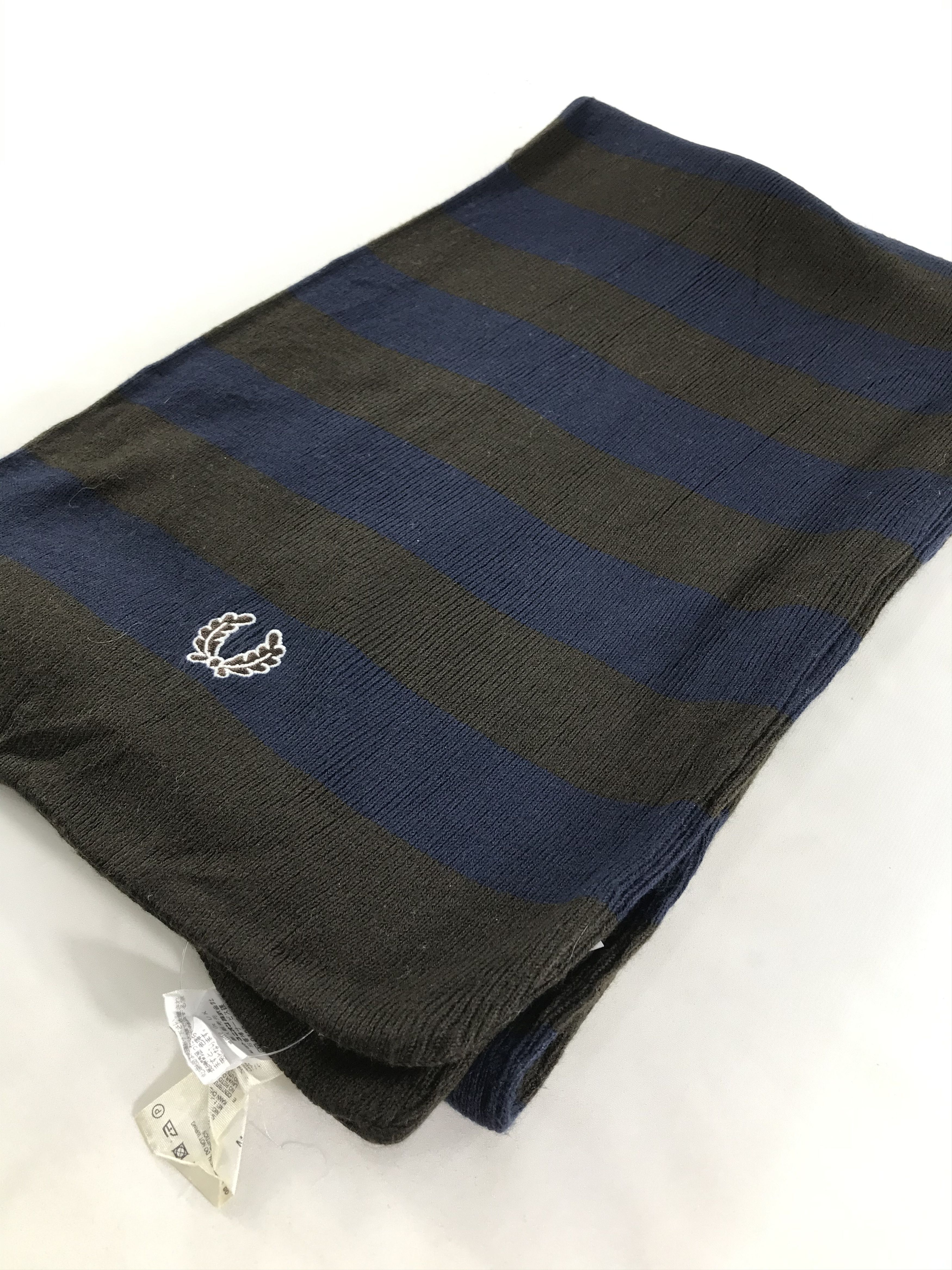 Fred Perry Vintage Fred Perry Scarf/Muffler/Neckwear MF1012 Size ONE SIZE - 3 Thumbnail