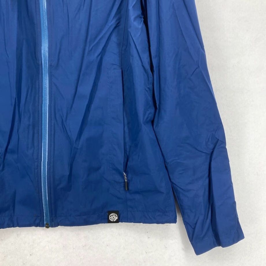 Vintage REI Coop Rain Jacket Mens S Blue Nylon Water Resistant Hooded Full Zip Camp Jacket Size US S / EU 44-46 / 1 - 3 Thumbnail