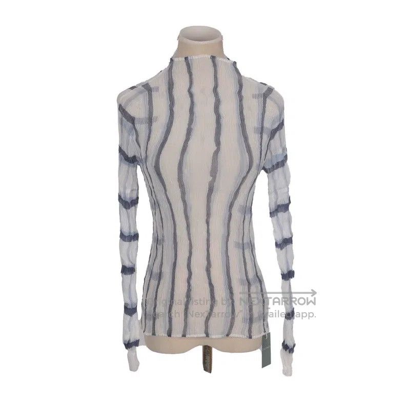Issey Miyake Issey Miyake Gray Top Size L / US 10 / IT 46 - 1 Thumbnail
