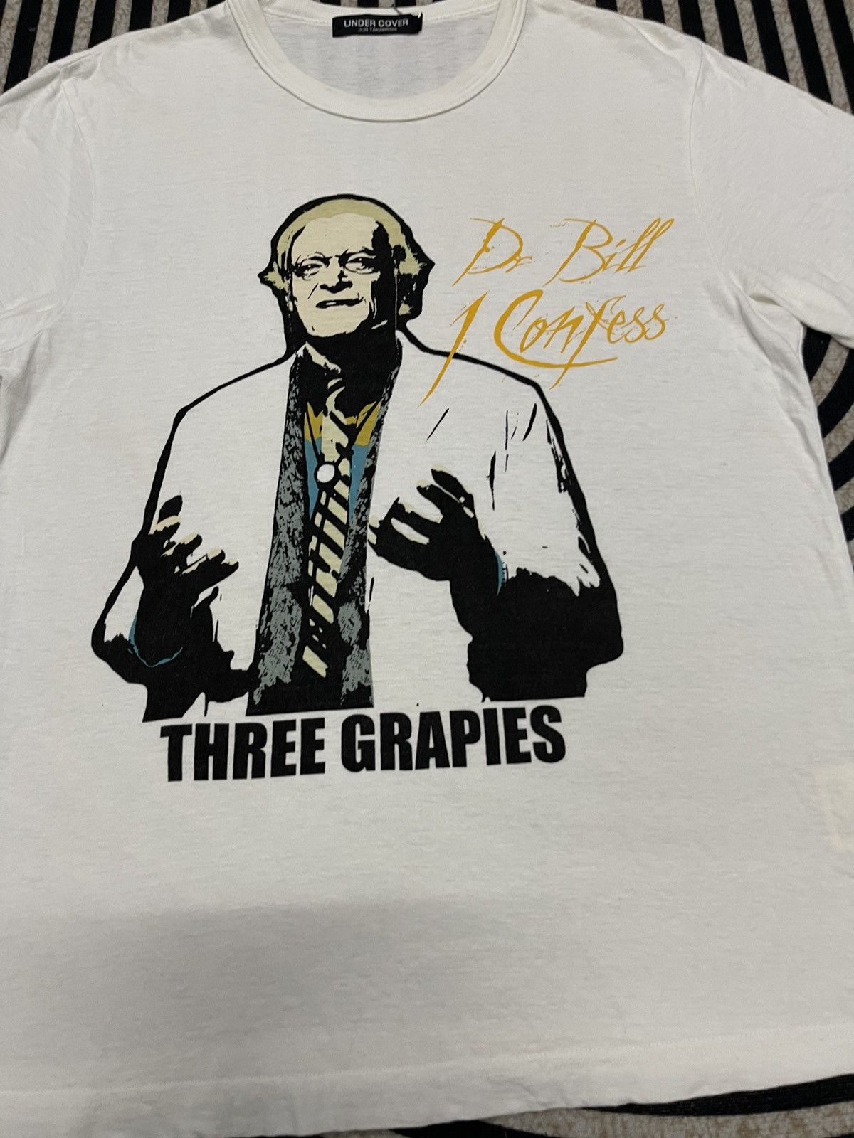 Undercover 2000s UNDERCOVER DR BILL 1 CONFESS “THREE GRAPIES” TEES Size US S / EU 44-46 / 1 - 4 Thumbnail