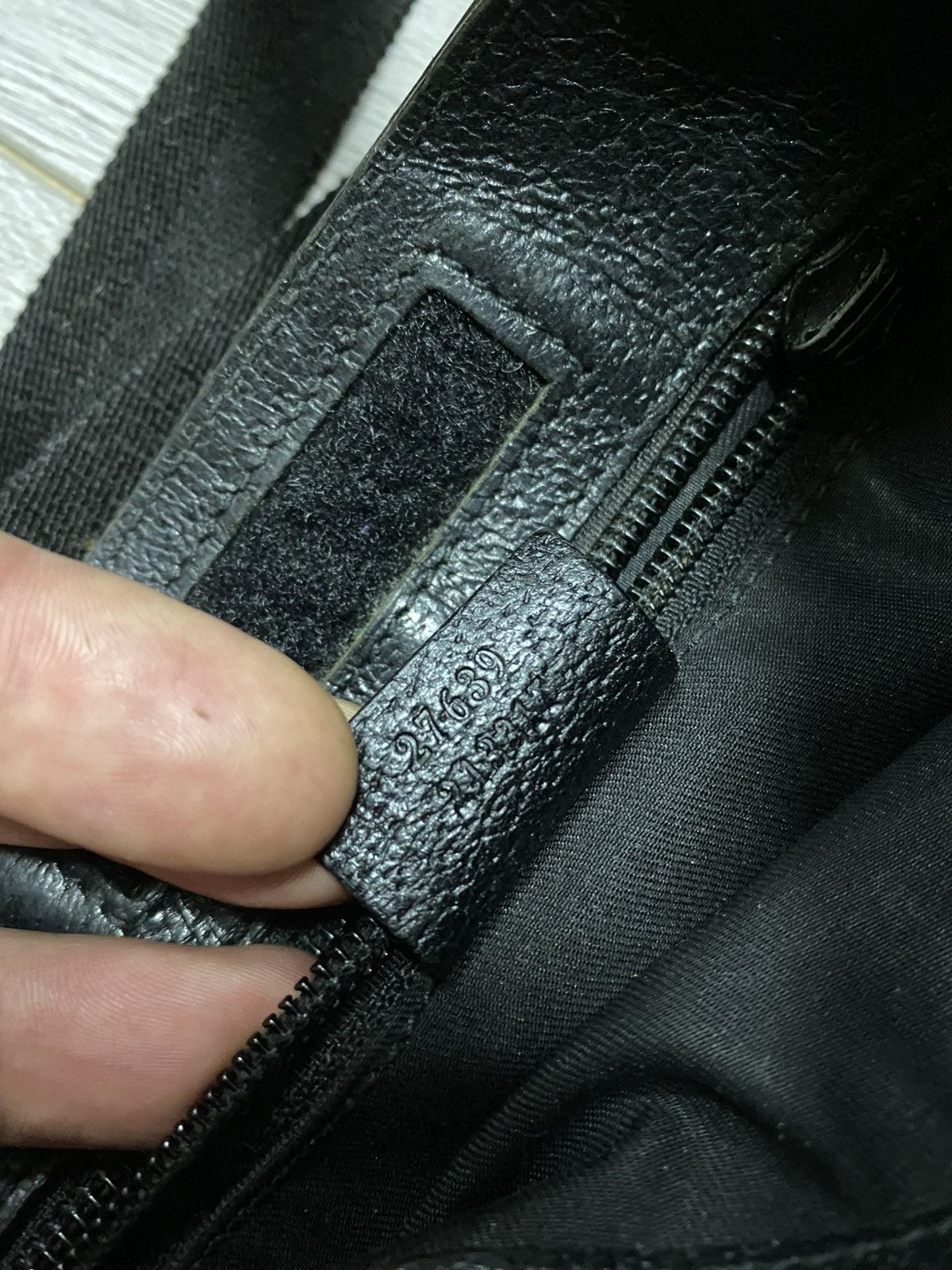 Gucci Gucci GG monogram canvas leather crossbody messenger bag Size ONE SIZE - 12 Thumbnail