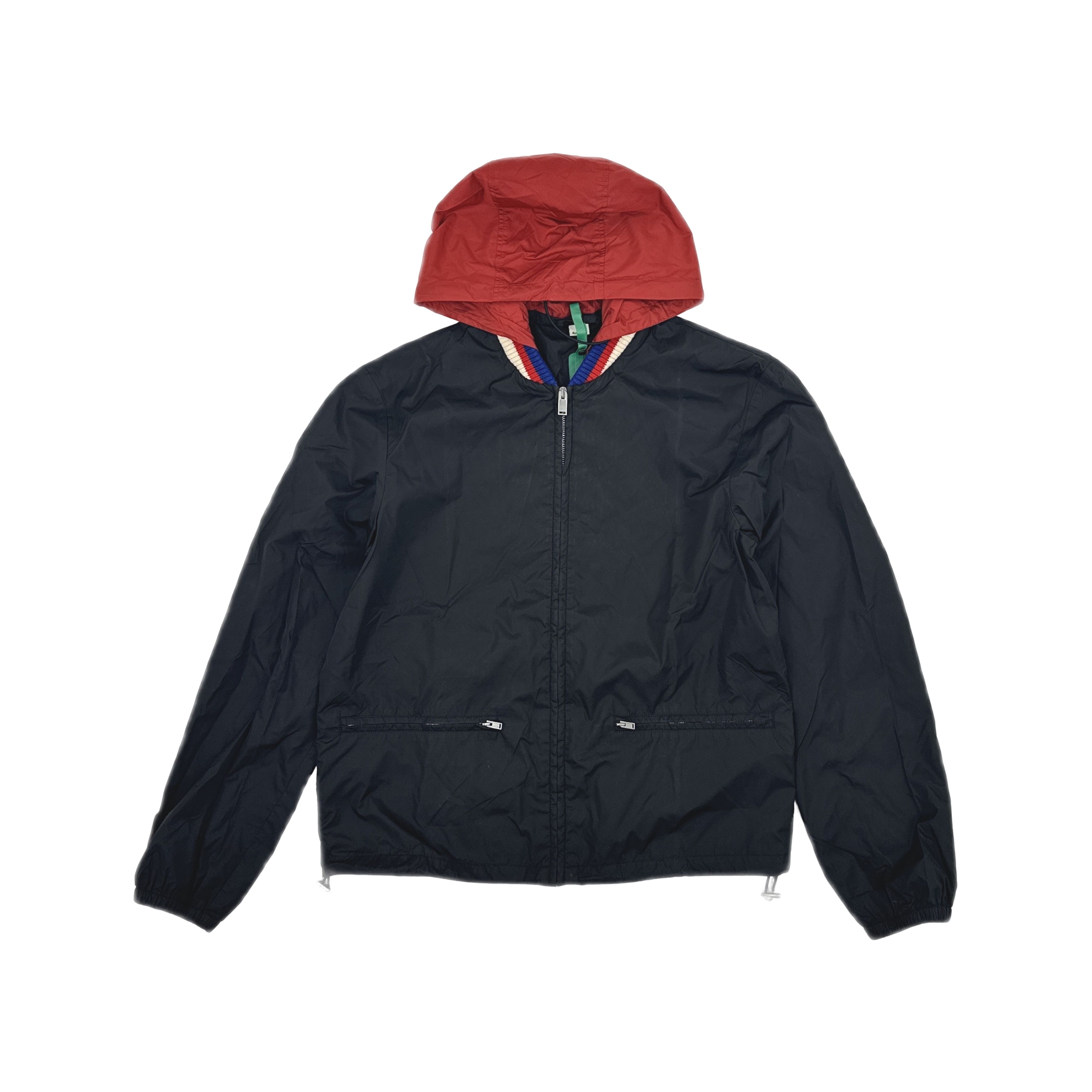 Gucci Gucci Back Logo Print Hooded Jacket Size 46 Size US S / EU 44-46 / 1 - 1 Thumbnail
