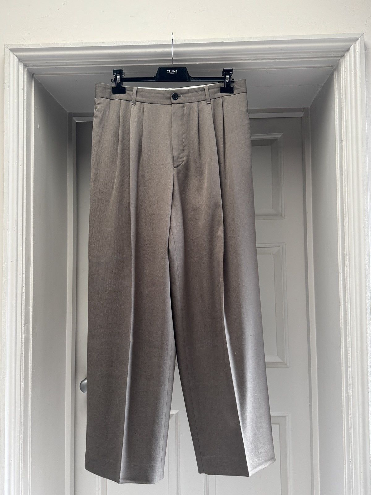 The Row The Row Mens Rufus Trousers size US 34 in Brown Size US 34 / EU 50 - 3 Thumbnail