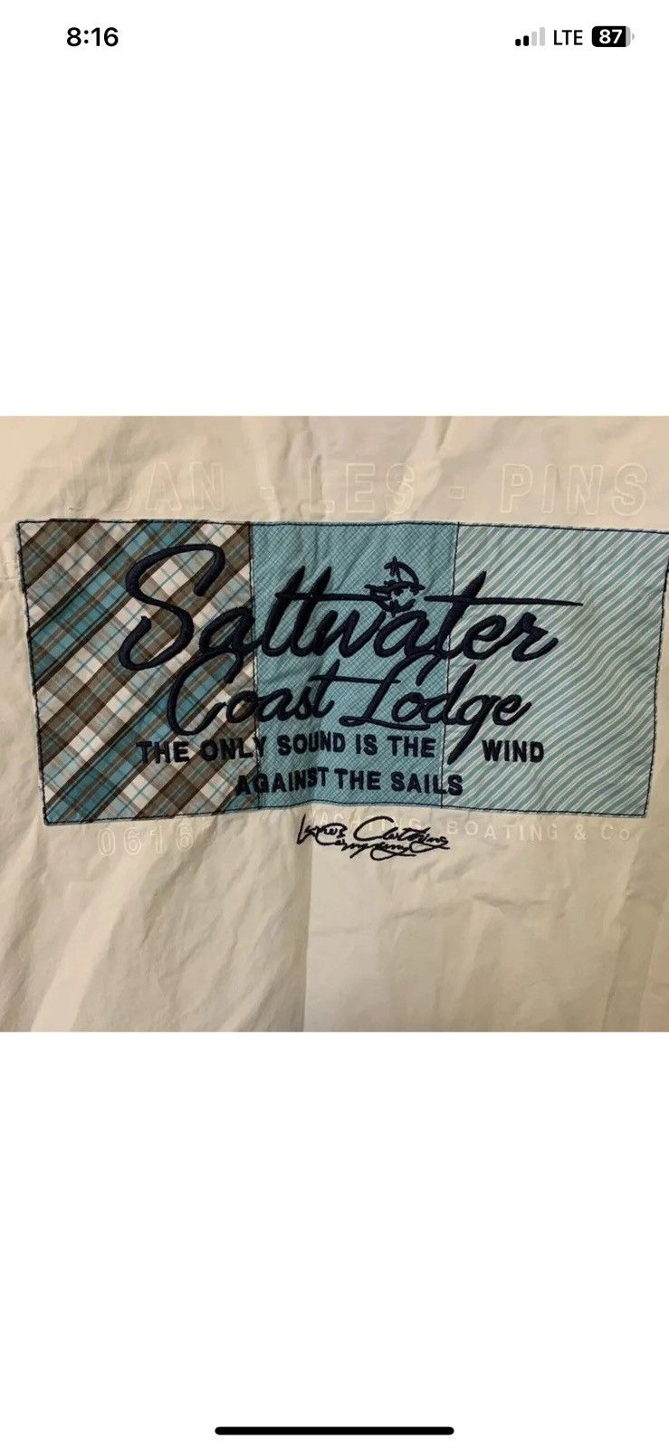 Other LERROS SHIRTS Sails Boating Saltwater Mens Sz 2XL White Blue Size US XXL / EU 58 / 5 - 1 Thumbnail