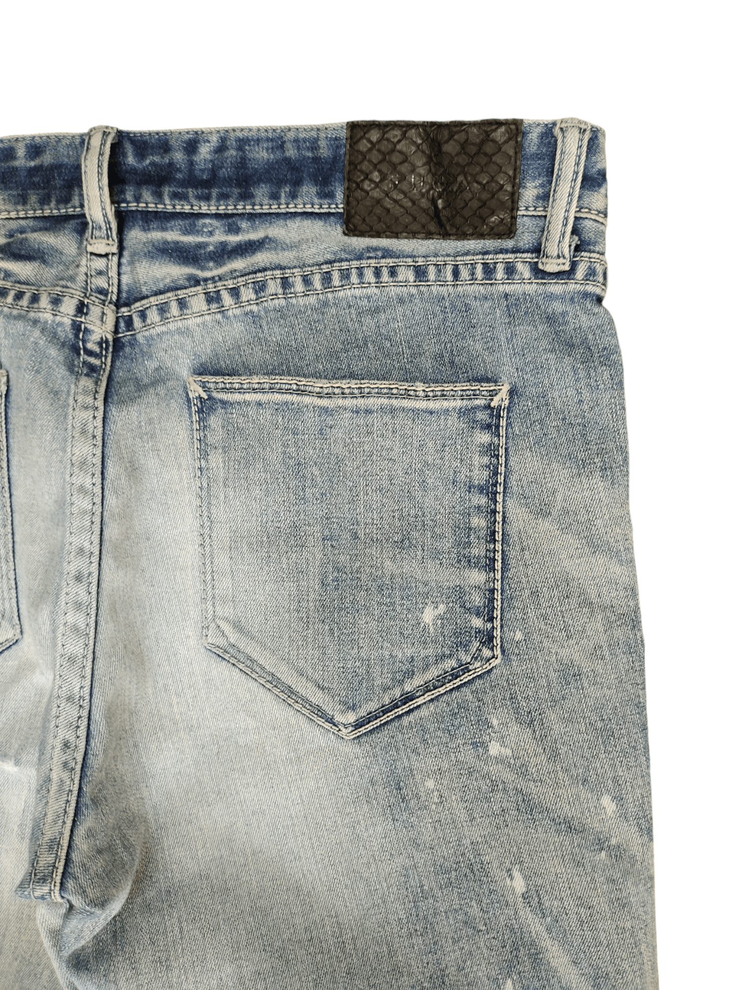 GOSTAR DE FUGA Fuga Japan Distress Faded Denim Jeans Y2k Streetwear Size US 32 / EU 48 - 13 Thumbnail