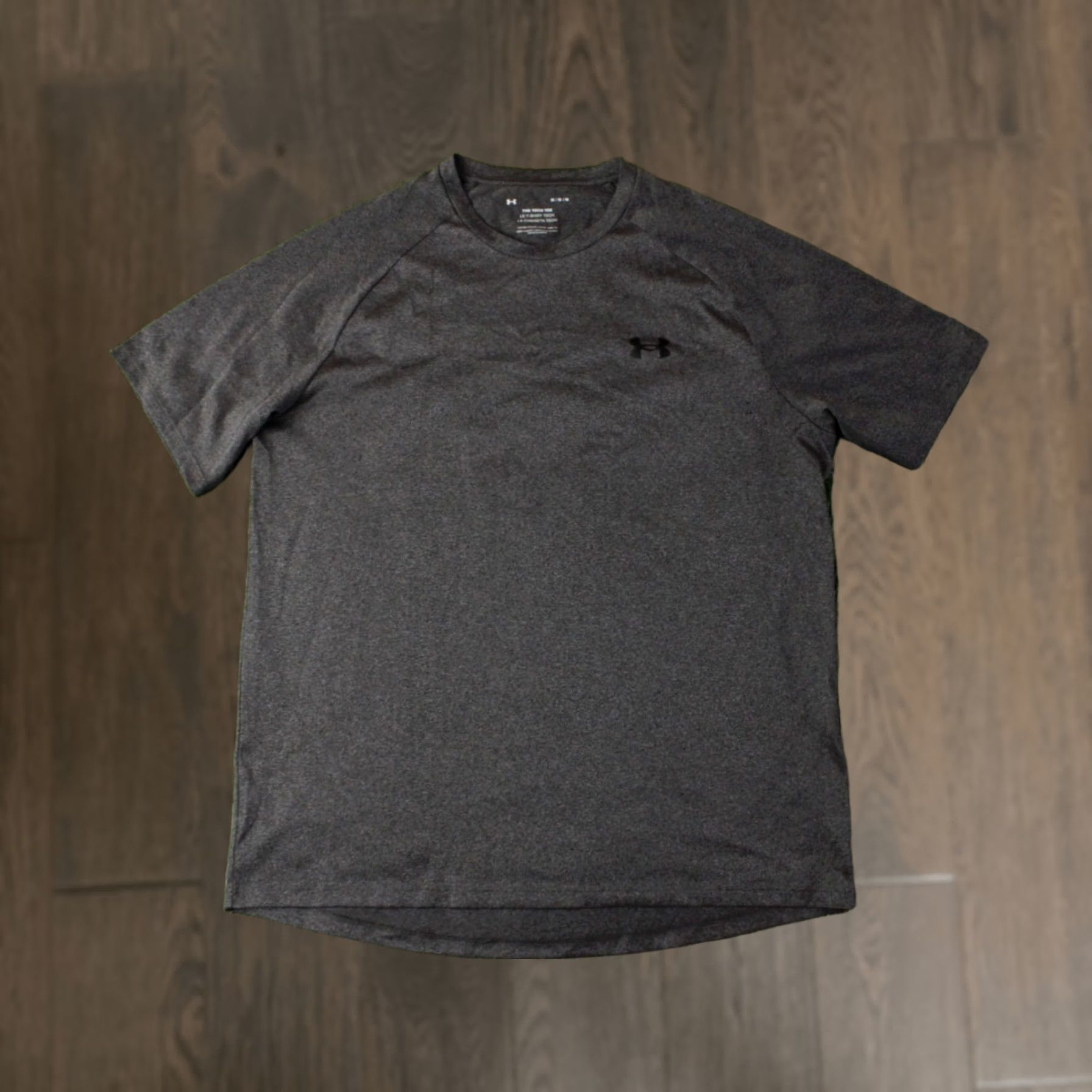 Under Armour Under Armour The Tech Tee Shirt Men M Gray Jersey Short Sleeve Classic Fit Size US M / EU 48-50 / 2 - 1 Thumbnail