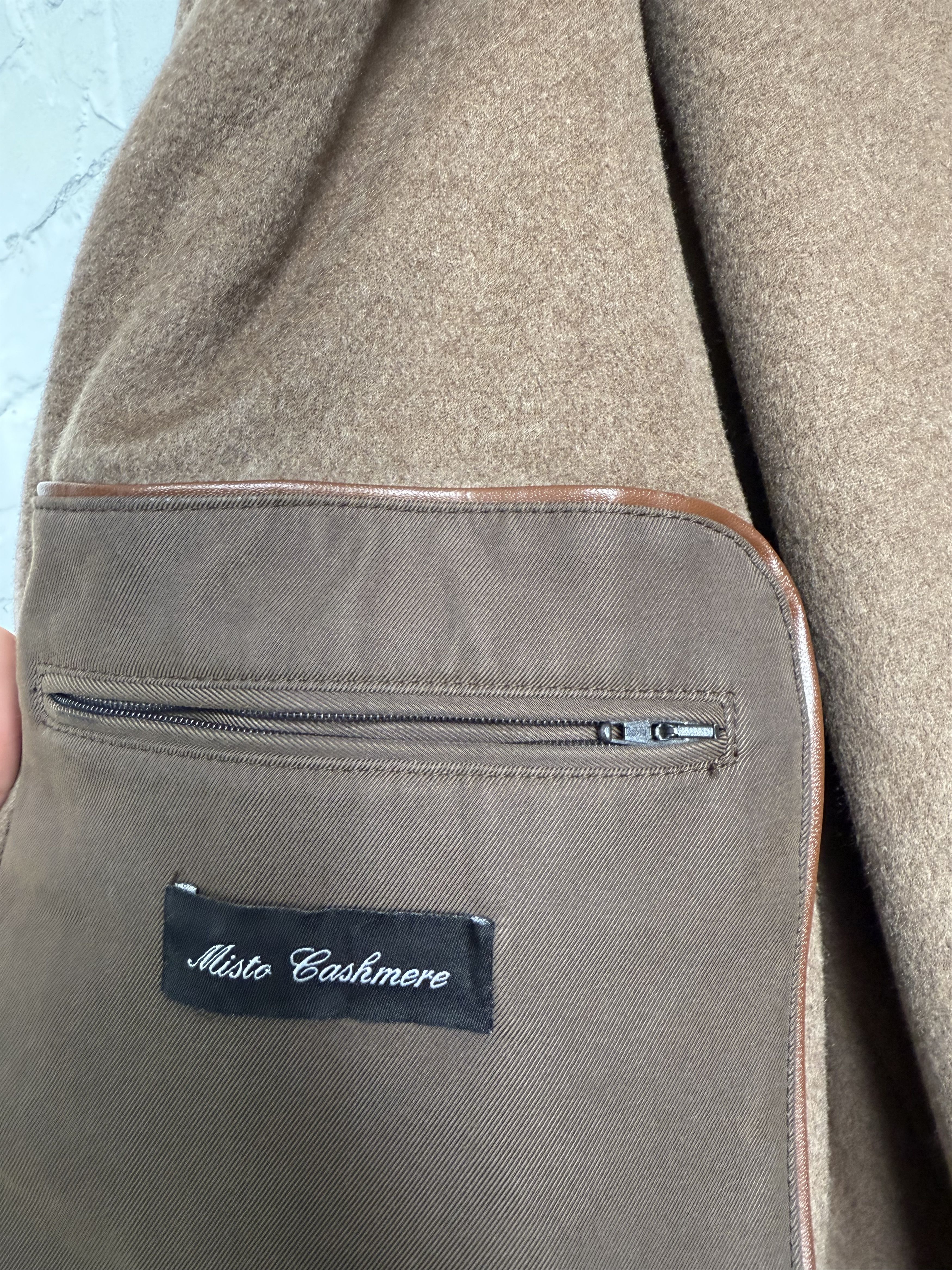 Other Enrico Mandelli mens coat cashmere wool inside Size US XL / EU 56 / 4 - 5 Thumbnail
