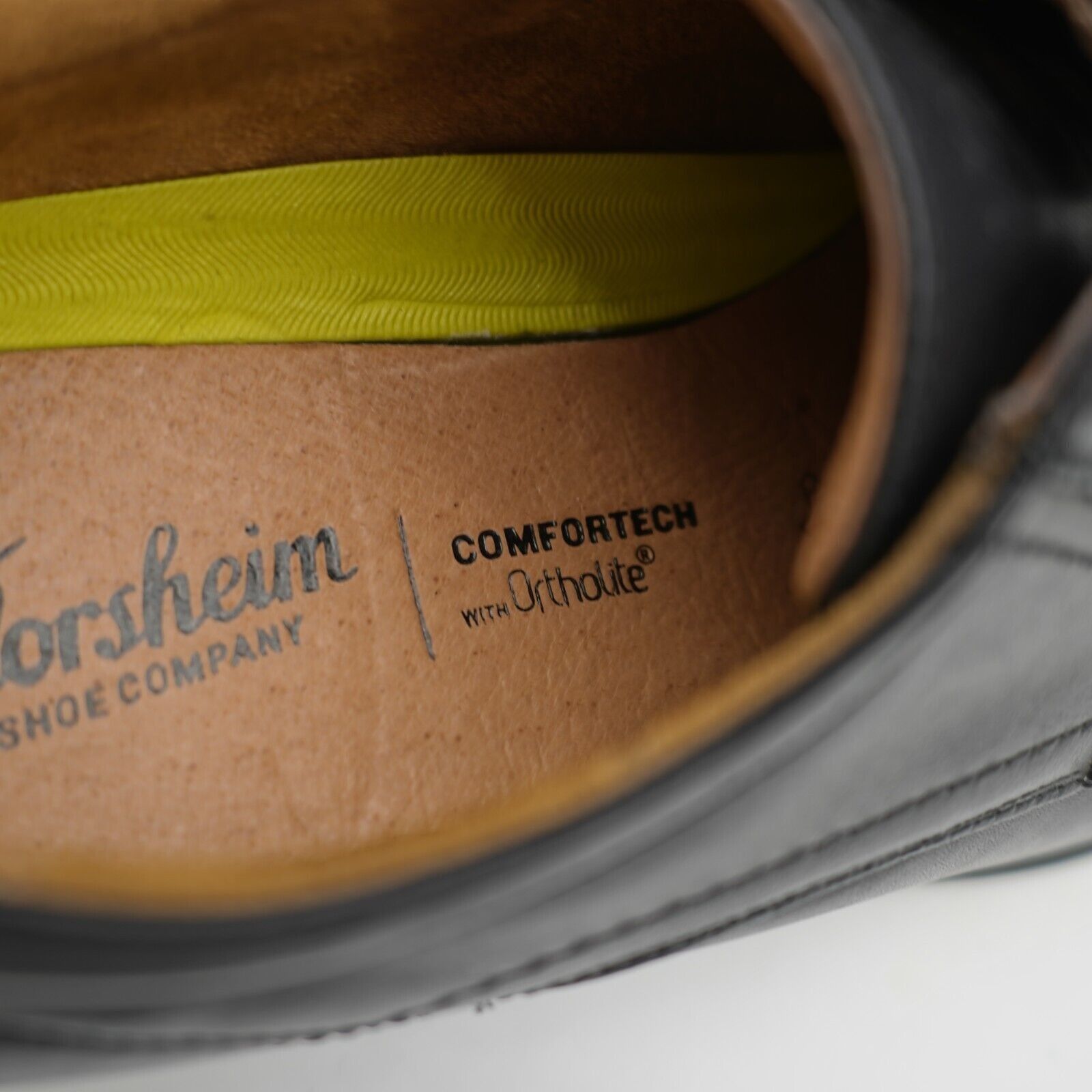 Florsheim Florsheim Comfortech Black Leather Oxford Shoes Toe Cap 10.5 Size US 10.5 / EU 43-44 - 5 Thumbnail