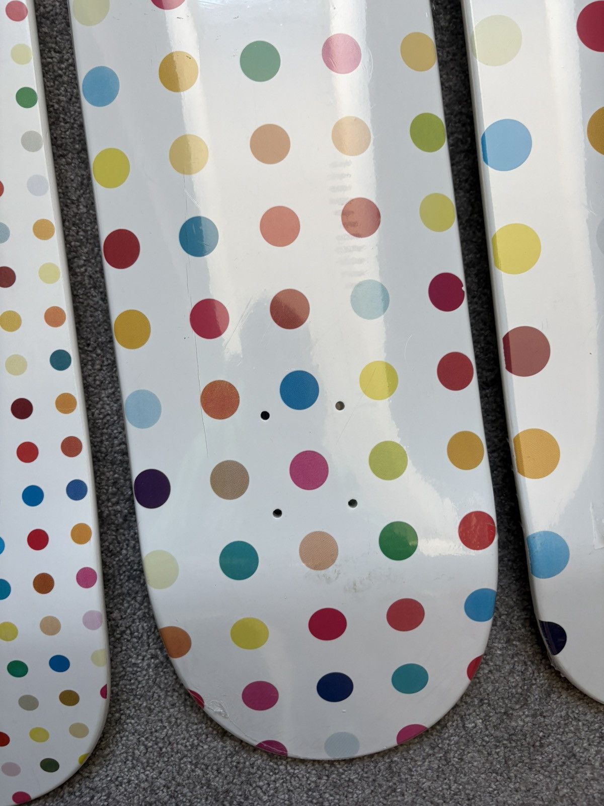 Damien Hirst × Supreme Supreme x Damien Hirst 2009 Spots Skateboard Deck Full Set Size ONE SIZE - 8 Thumbnail