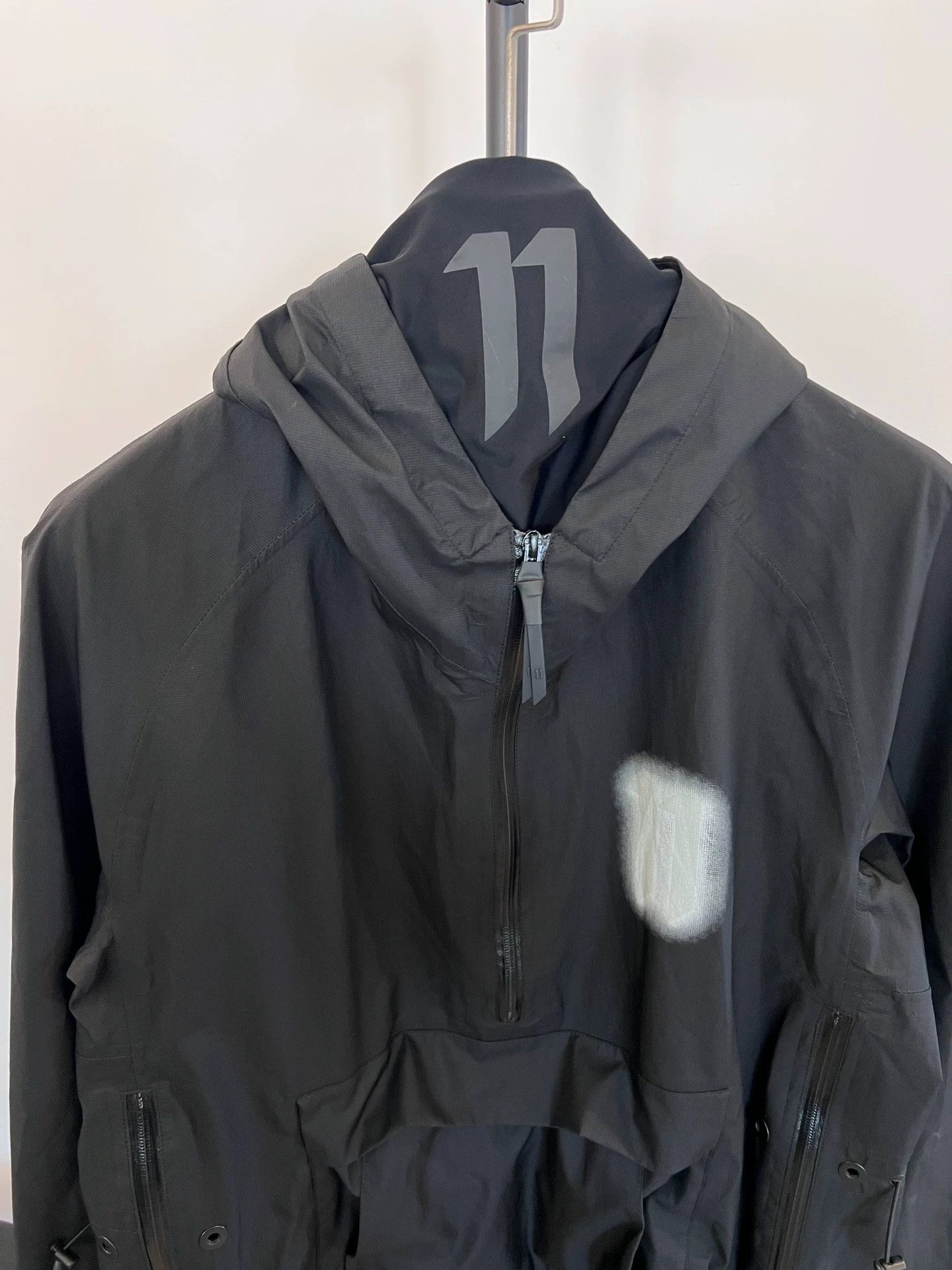 Boris Bidjan Saberi BBS 11by bbs mid-length nylon kangaroo jacket L Size US L / EU 52-54 / 3 - 3 Thumbnail