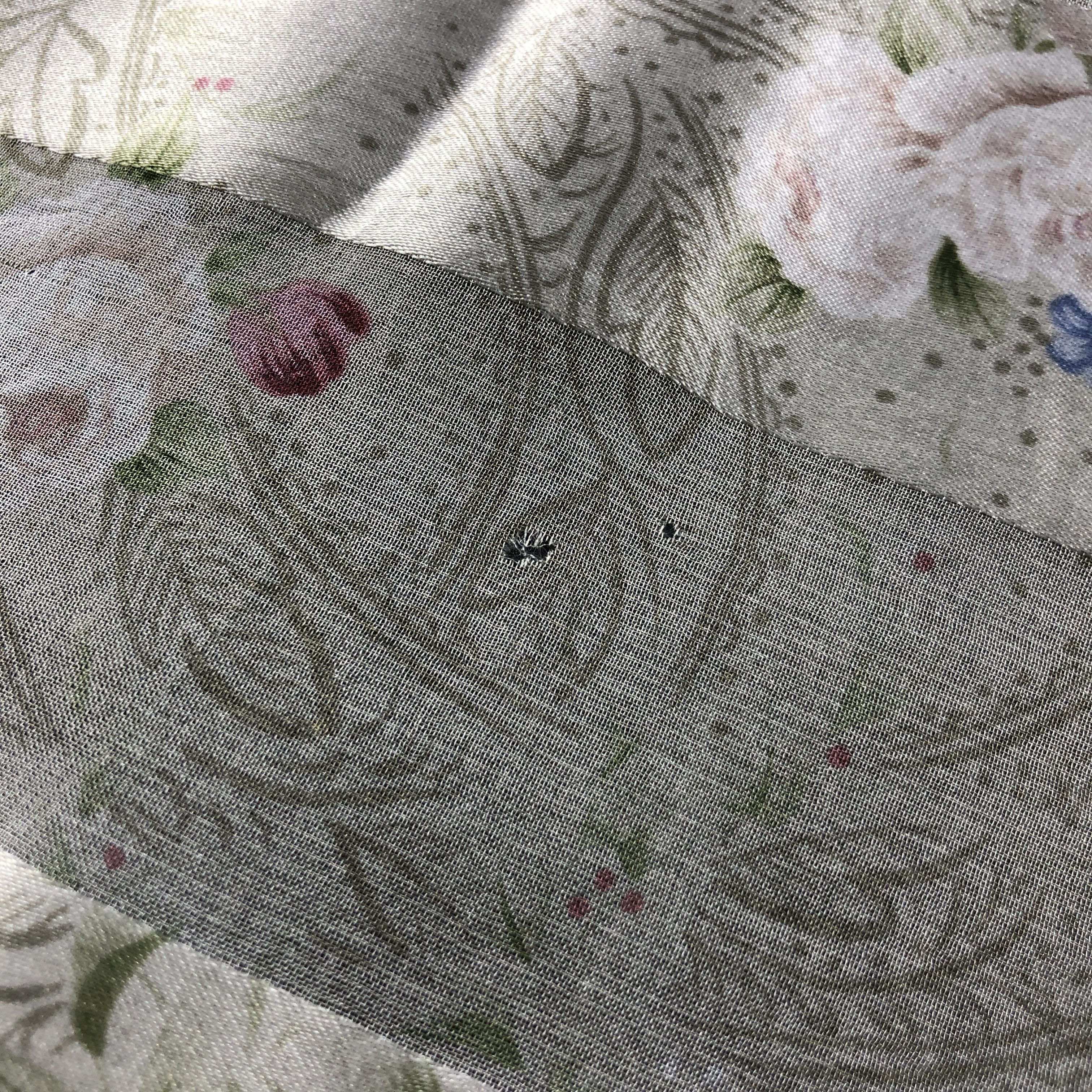 Japanese Brand Jun Ashida Floral Silk Scarf M1125 Size ONE SIZE - 8 Thumbnail