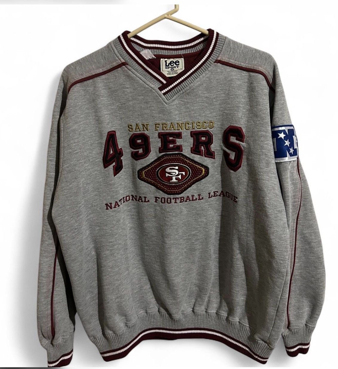 Lee Vintage San Francisco 49ers Lee Sport Crewneck Size Medium Size US M / EU 48-50 / 2 - 1 Thumbnail
