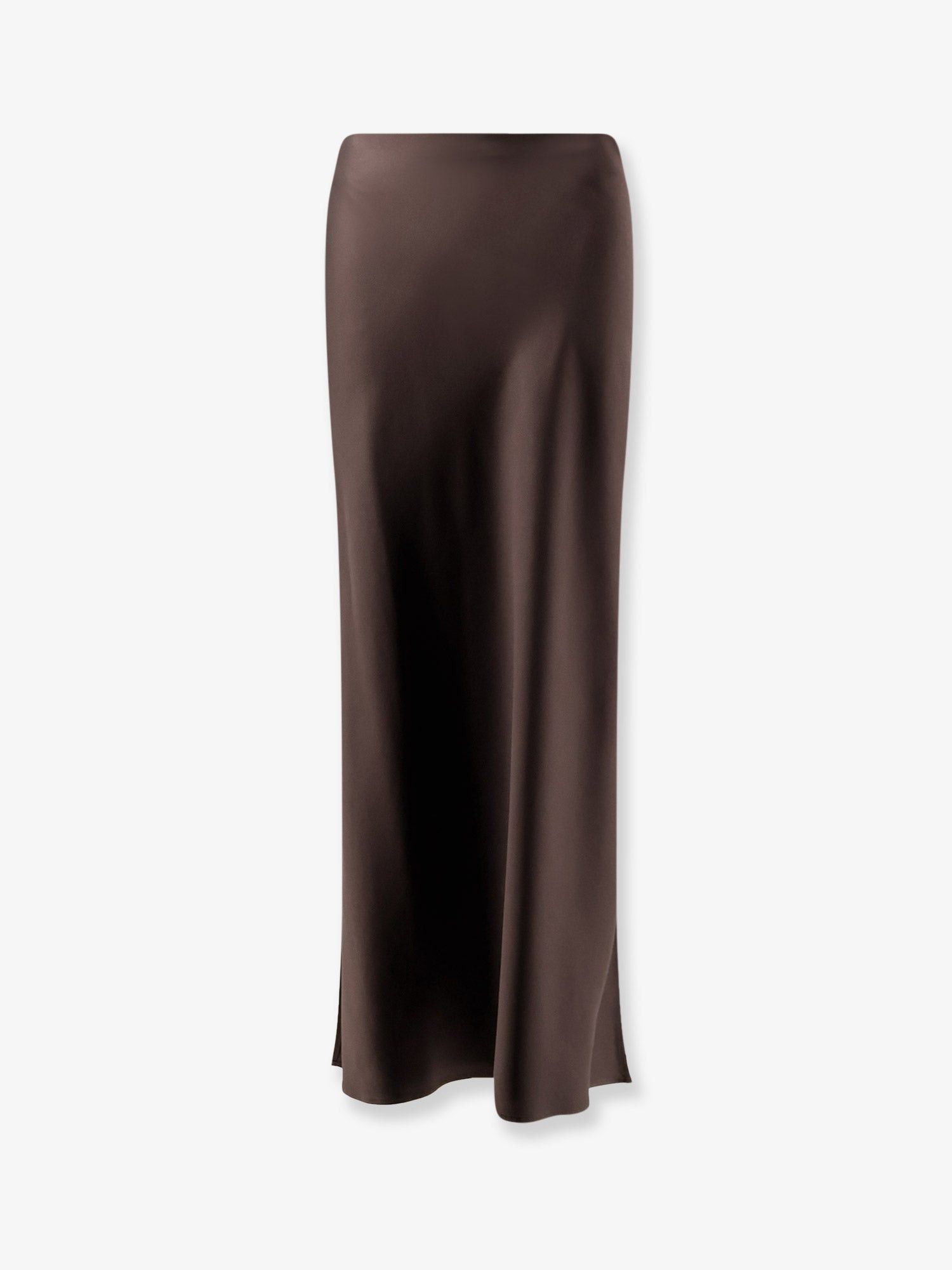 Brunello Cucinelli Satin Long Skirt Size 27" / US 4 / IT 40 - 1 Thumbnail