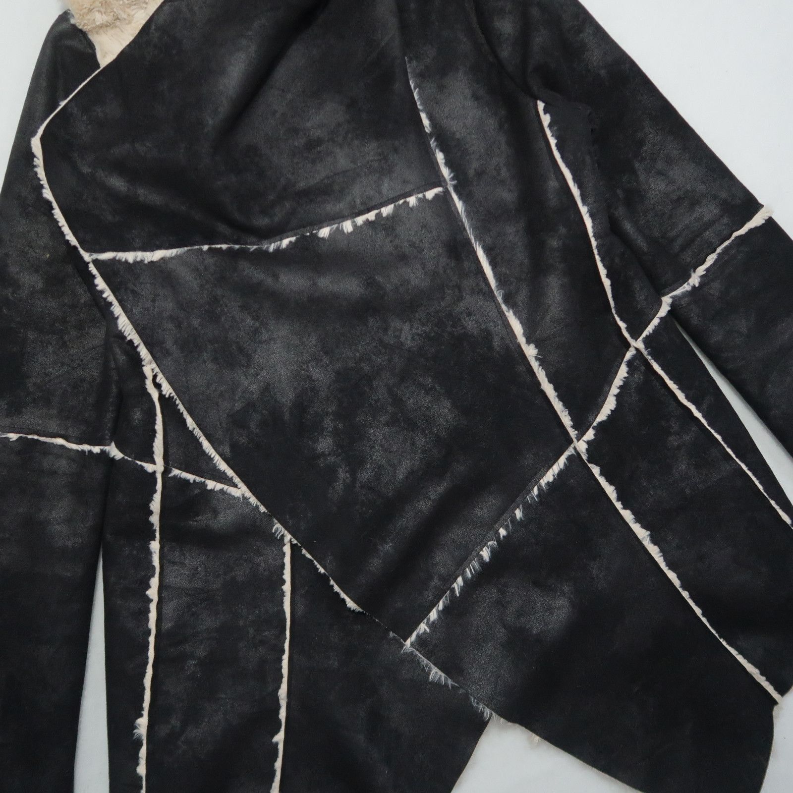 GOA GOA Vkei Style Suede Fur Faux Jacket Patchwork Size US M / EU 48-50 / 2 - 5 Thumbnail
