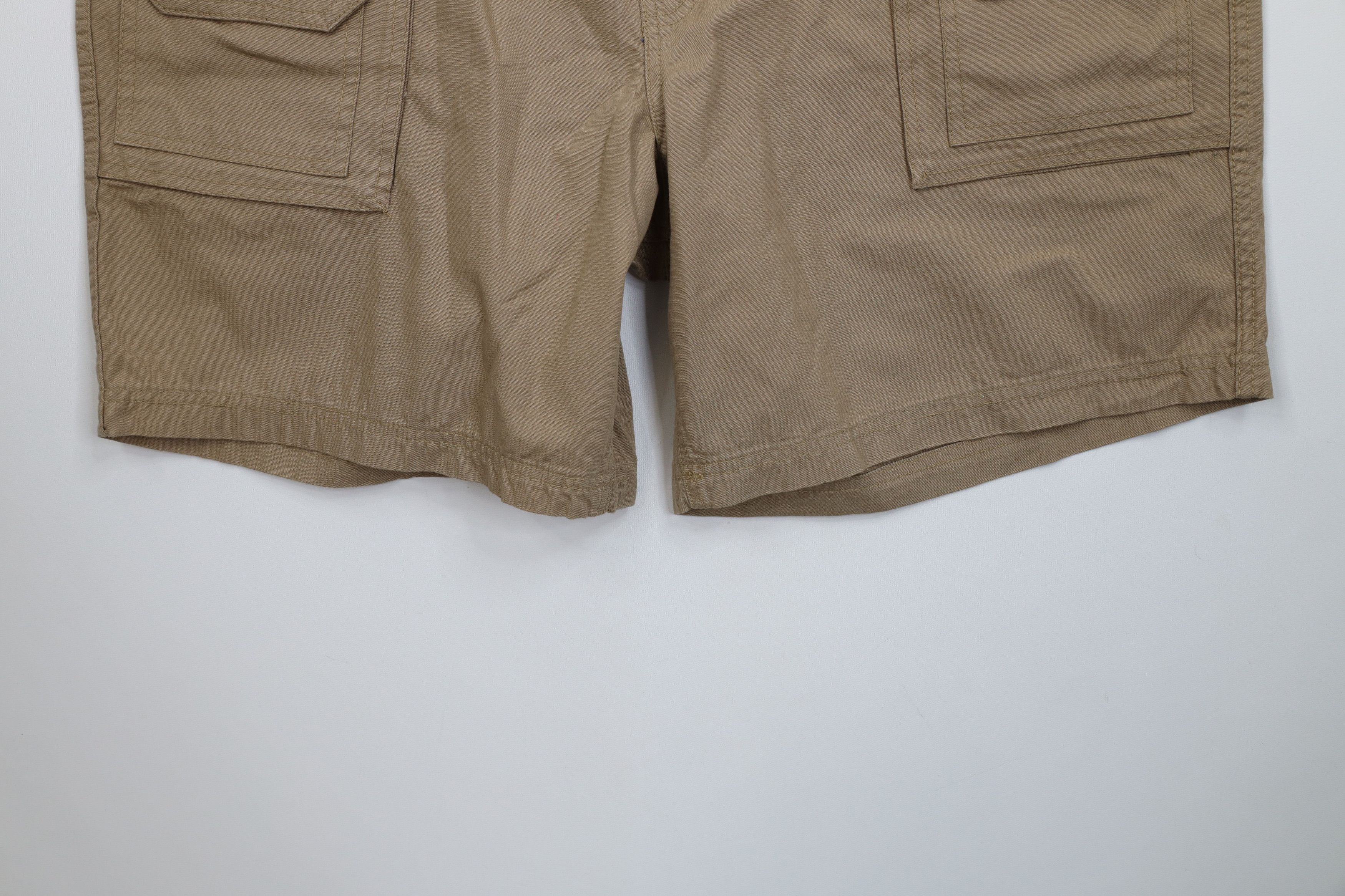 Vintage Vintage 90s Y2K Streetwear Above Knee Trekking Cargo Shorts Size US 42 / EU 58 - 4 Thumbnail