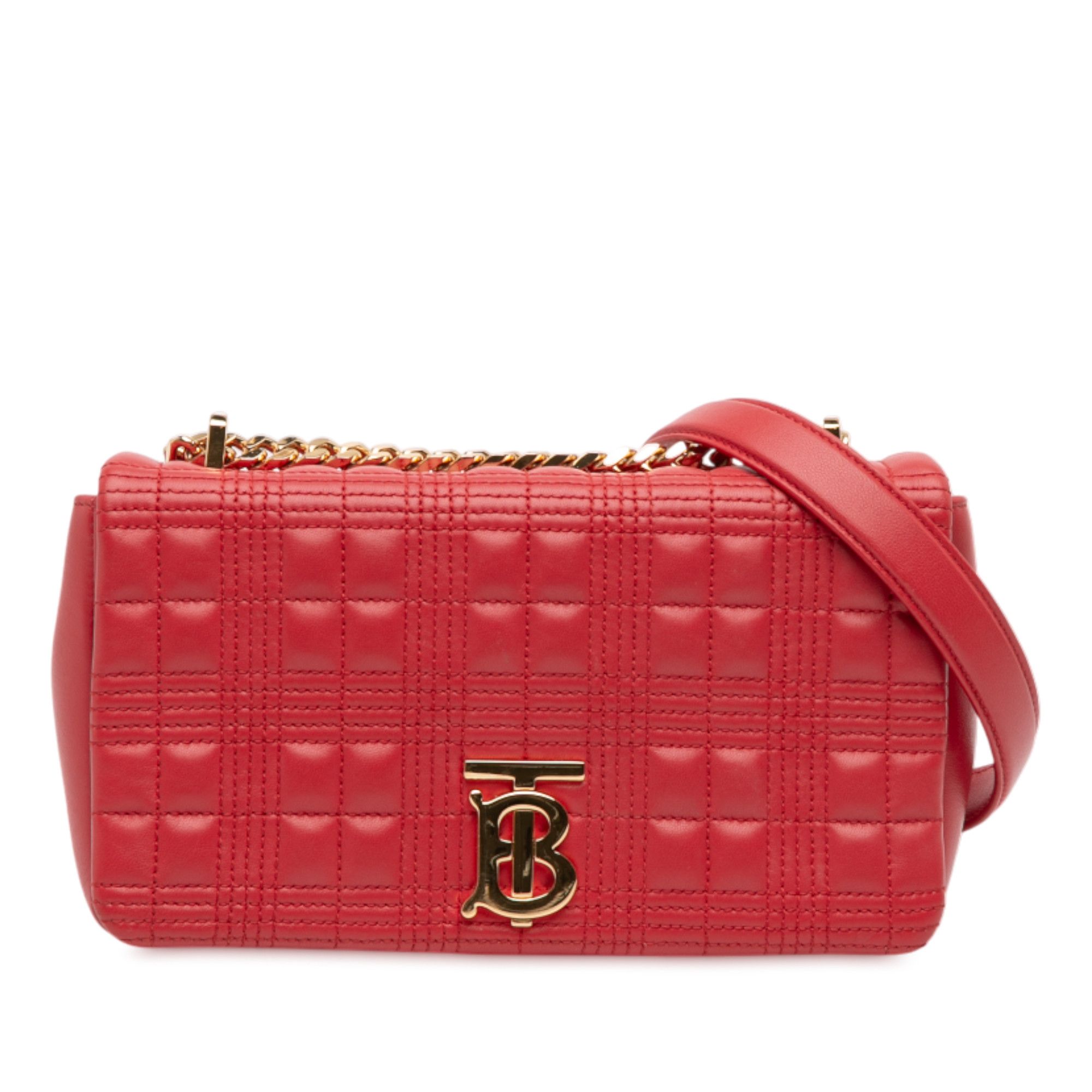 Burberry Burberry Small Quilted Lambskin Lola Crossbody Size ONE SIZE - 1 Thumbnail
