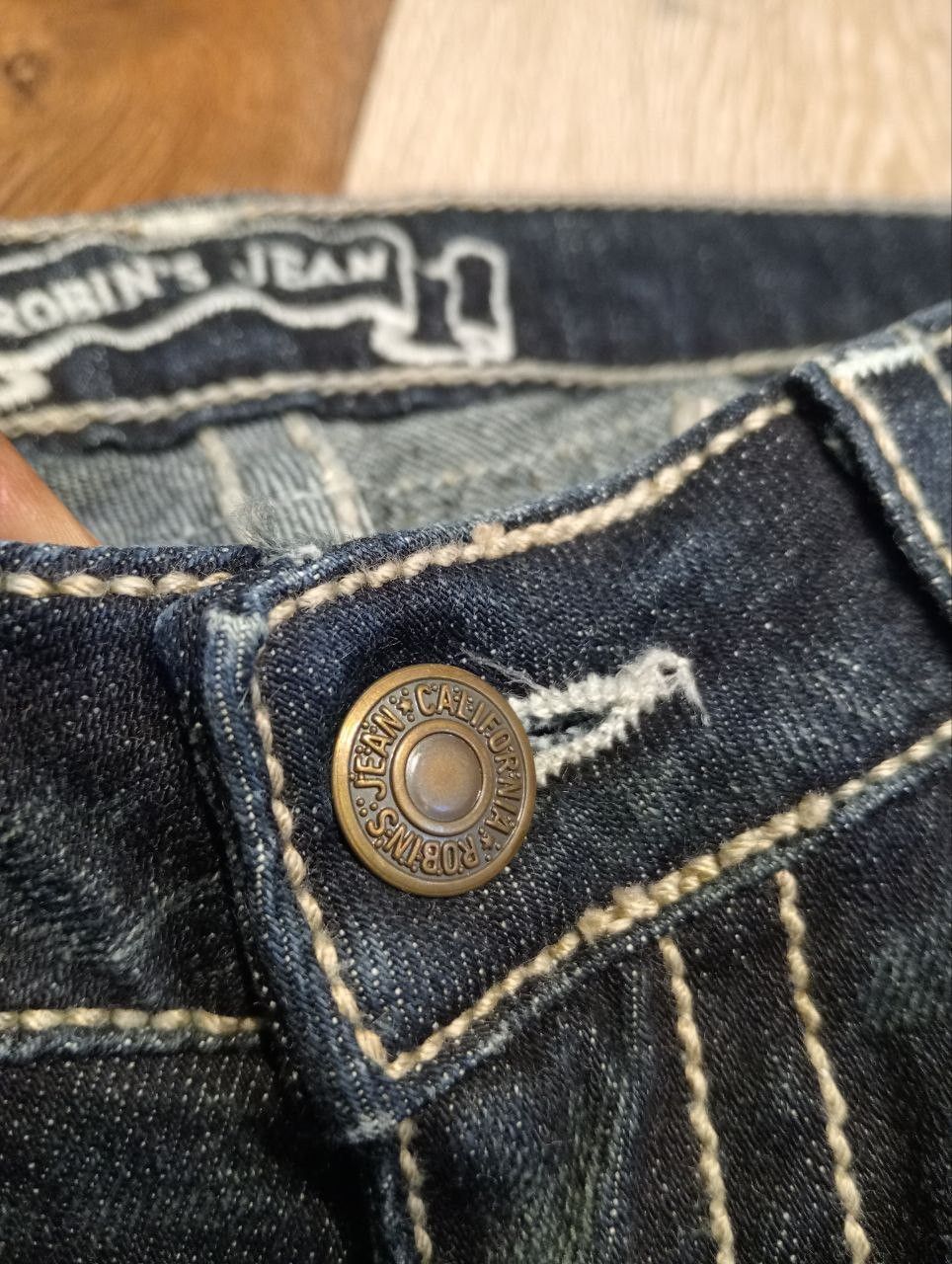 Robins Jeans ROBINS JEAN BLUE DENIM PANTS Size 27" / US 4 / IT 40 - 5 Thumbnail