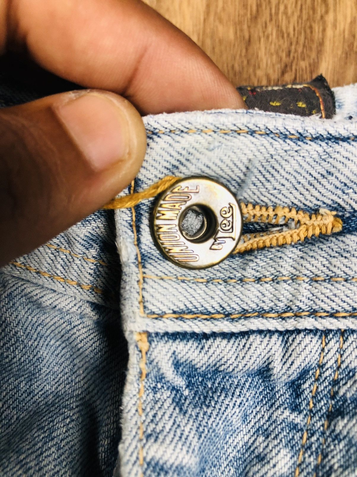 Lee Lee Distressed Jeans (35) Size US 30 / EU 46 - 7 Thumbnail