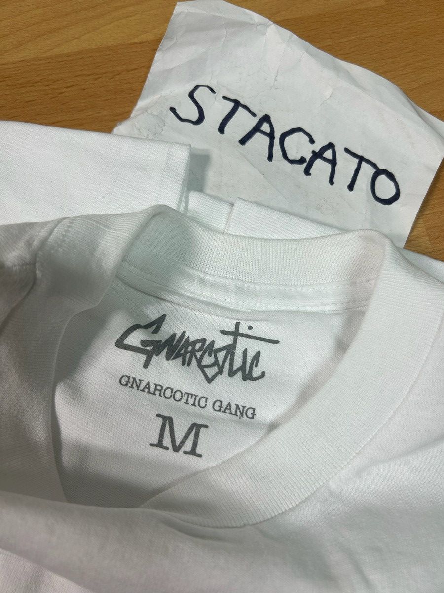 Gnarcotic × Rap Tees Gnarcotic Lil Gnar Butterfly Logo Tee White Size US M / EU 48-50 / 2 - 4 Thumbnail