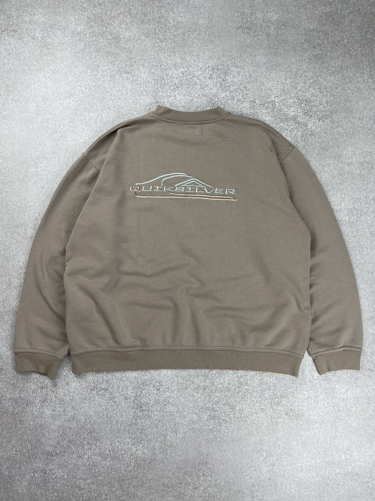 Quiksilver × Vintage Vintage Quiksilver Logo Crewneck Sweatshirt Size US XL / EU 56 / 4 - 1 Thumbnail
