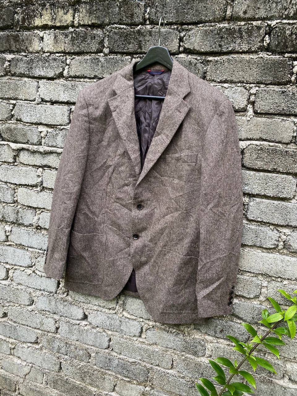 Japanese Brand Vintage Cafe Soho Wool Blazer Size US M / EU 48-50 / 2 - 2 Thumbnail
