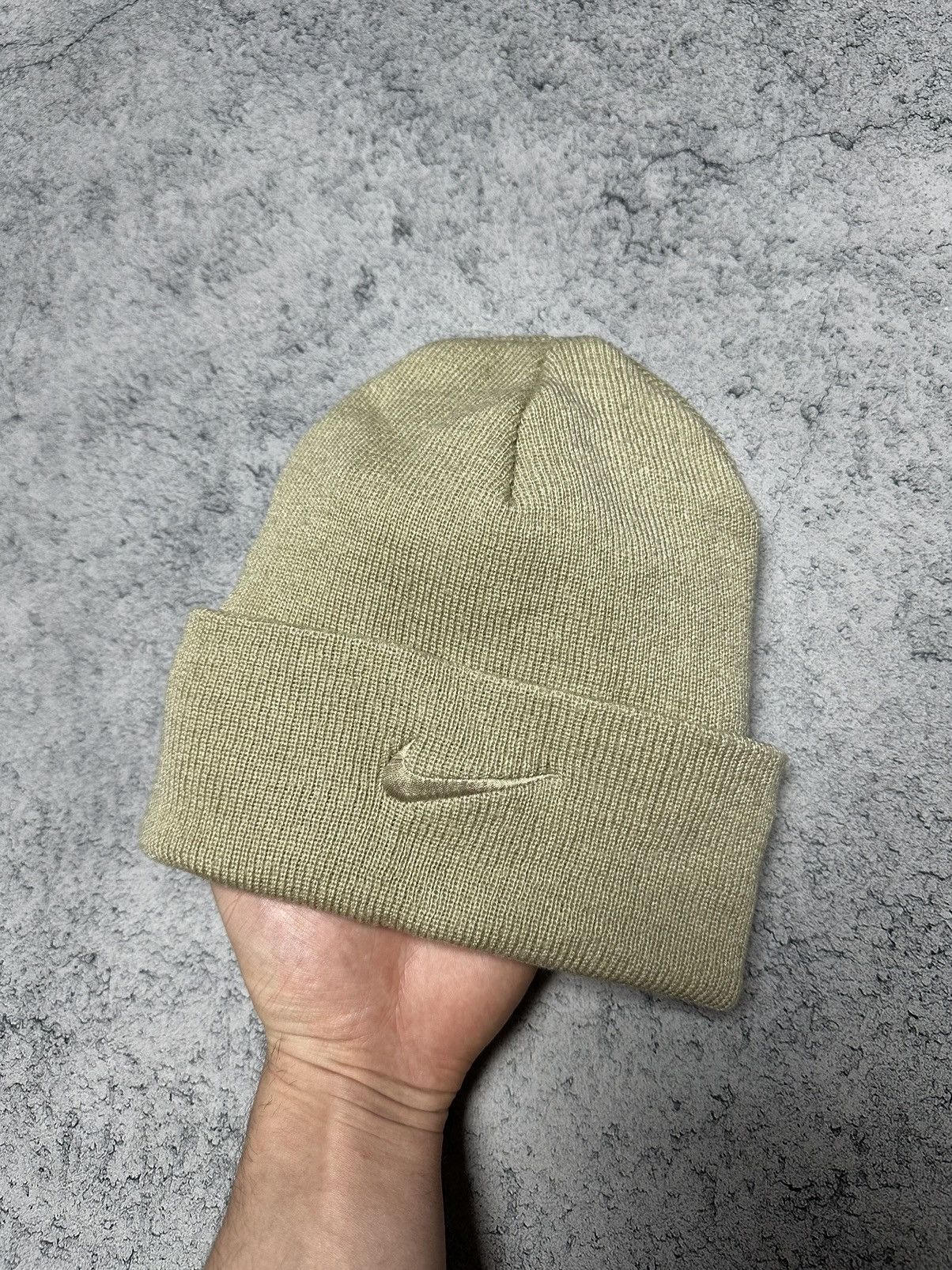 Nike Vintage Nike Beanie Hat Swoosh Logo Size ONE SIZE - 3 Thumbnail