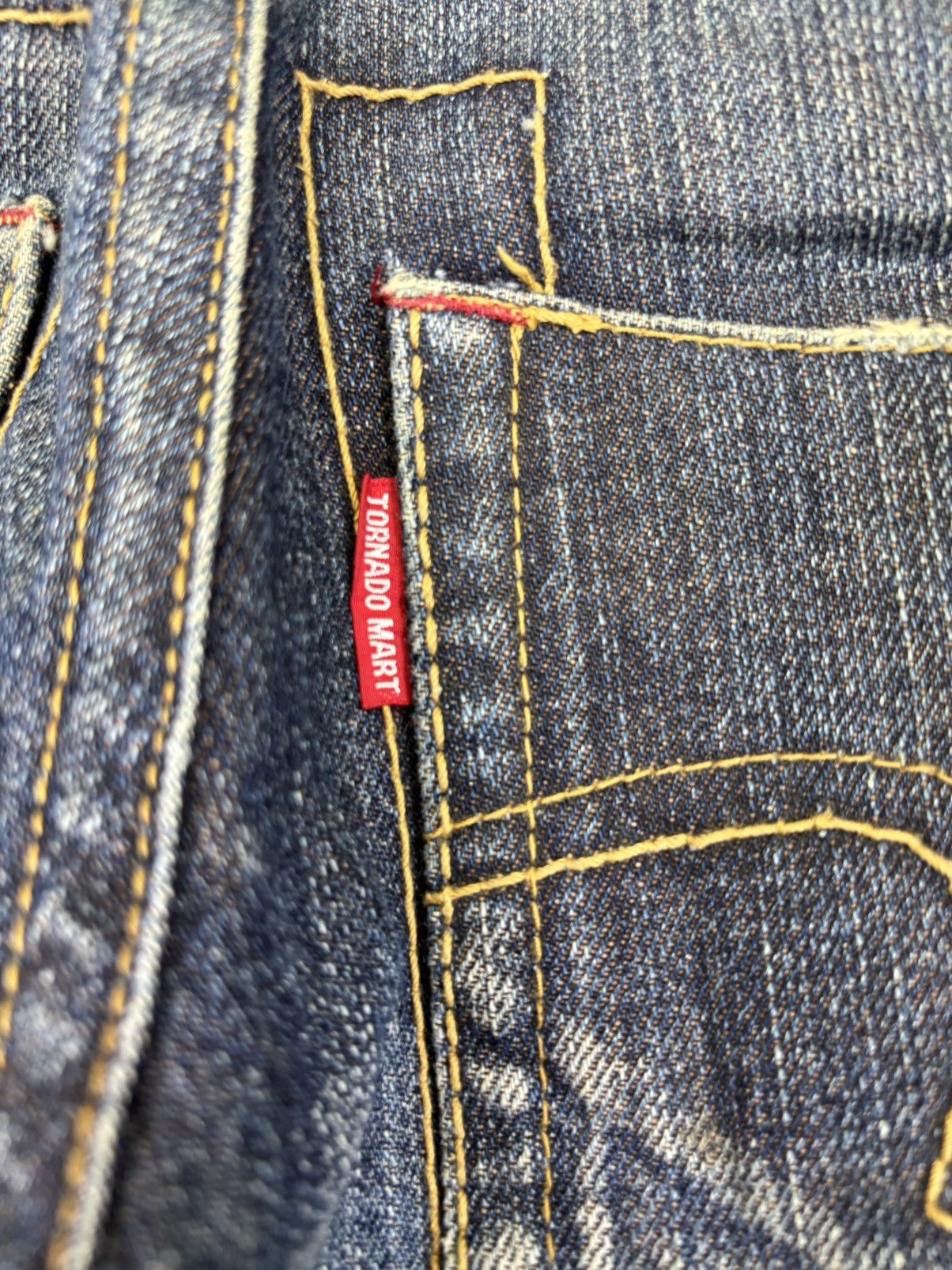 Tornado Mart 💥Archval SuperFlare💥Tornado Mart Artisanal Fade Denim F912 Size US 34 / EU 50 - 17 Thumbnail
