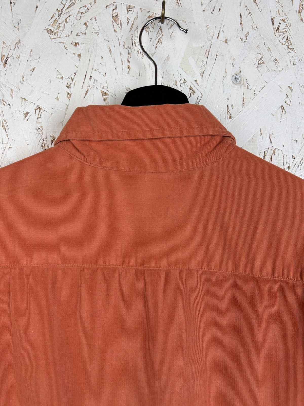 Burberry Vintage Burberry Micro Corduroy Velvet Button Up Shirt Size US L / EU 52-54 / 3 - 8 Thumbnail