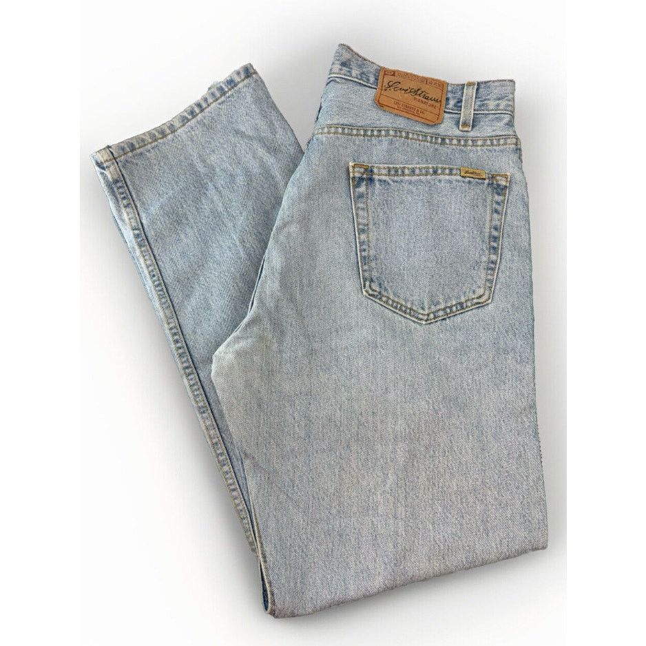 Levi's Levi Strauss 36x32 Signature Jeans Denim Distressed Vintage Size US 36 / EU 52 - 1 Thumbnail