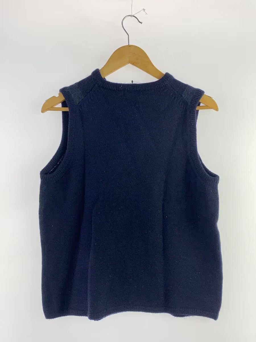 Y's for Men × Yohji Yamamoto 1980s Block Check Wool Knit Sweater Vest Size US L / EU 52-54 / 3 - 2 Thumbnail
