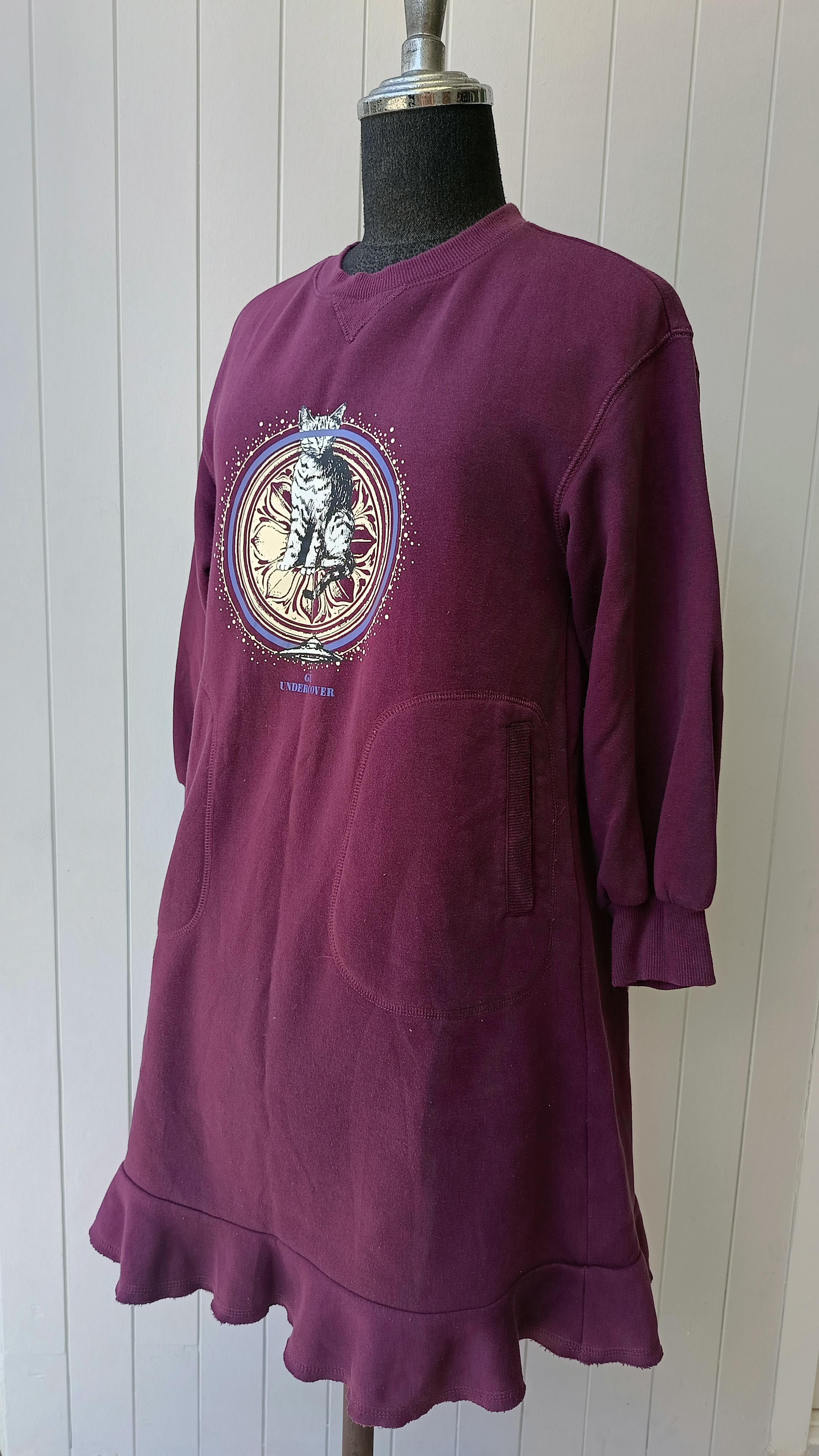 GU × Undercover GU Jun Takahashi Uniqlo 140 Undercover cat sweater dress Size S / US 4 / IT 40 - 3 Thumbnail