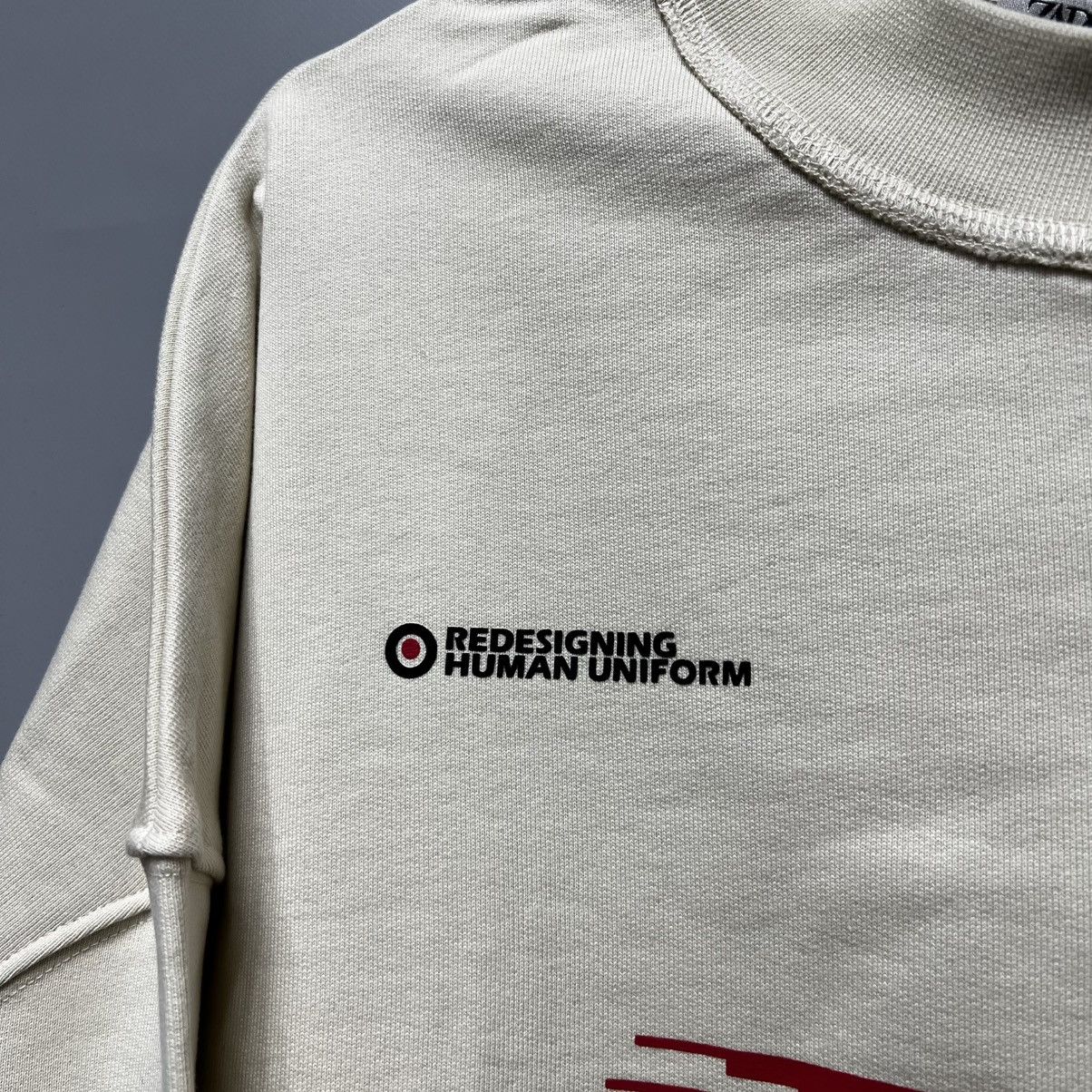 Rhude × Zara RHUDE x Zara Sweatshirt SIZE L beige big logo Size US L / EU 52-54 / 3 - 11 Thumbnail