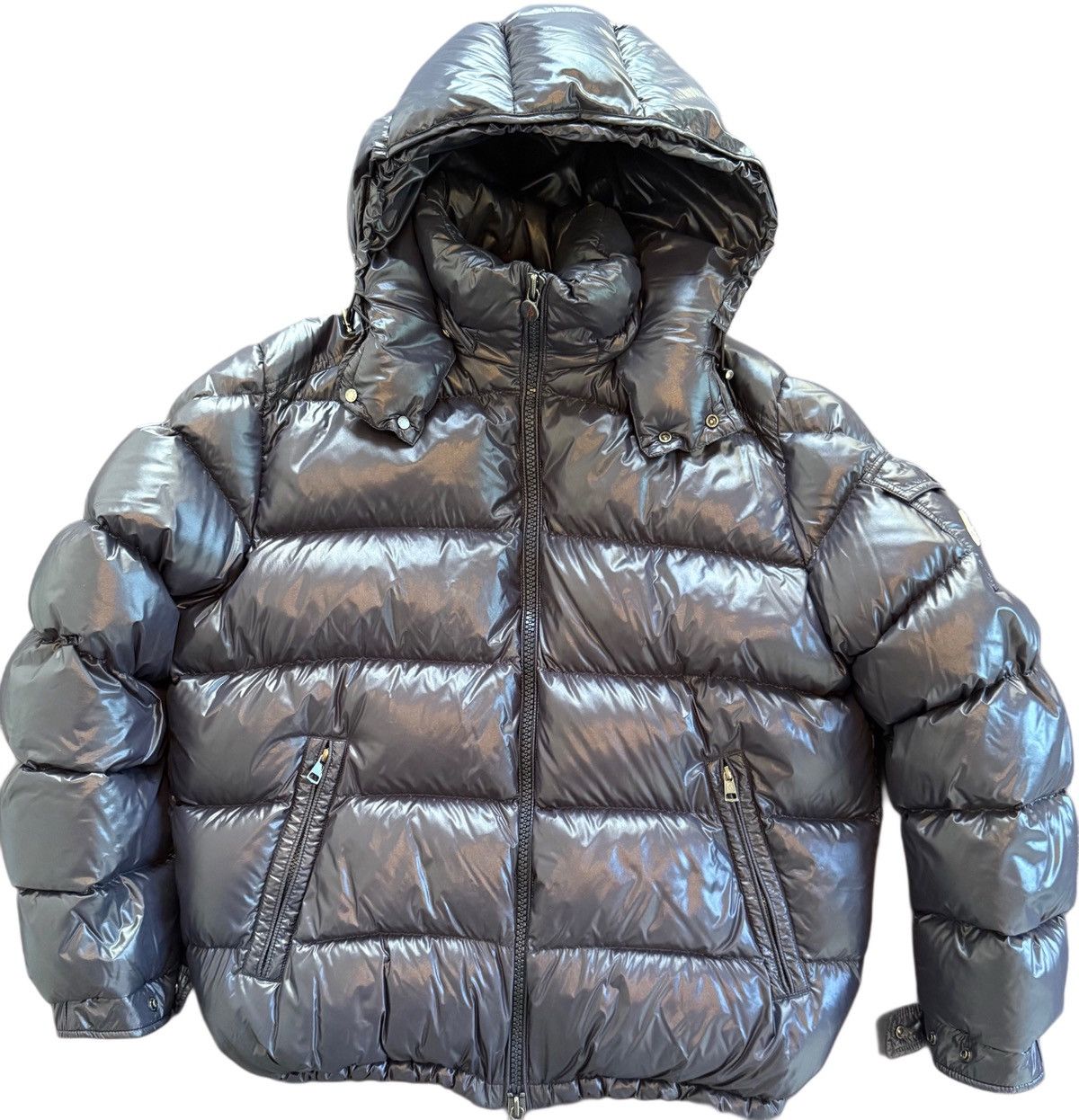 Moncler Moncler Maya Giubbotto Puffer Jacket Navy Blue Size US XXL / EU 58 / 5 - 1 Thumbnail