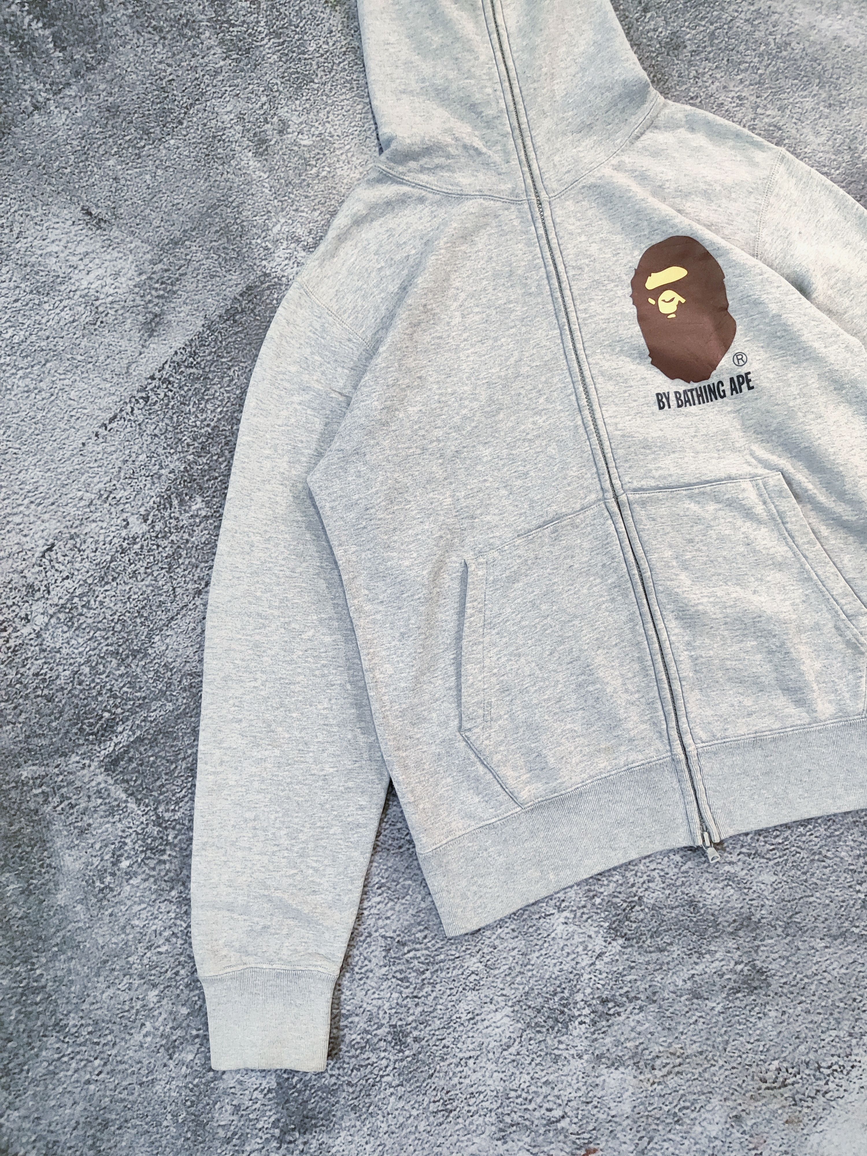 Bape BAPE Head Logo Full Zip Up Hoodie A Bathing Ape NIGO Size US M / EU 48-50 / 2 - 4 Thumbnail