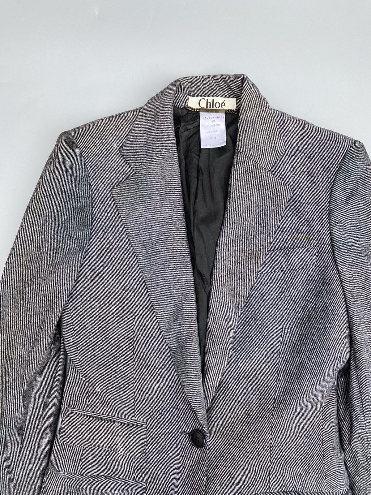 Chloe A/W 2004- Chloe- Phoebe Philo- Blazer and Skirt Set Size S / US 4 / IT 40 - 6 Thumbnail