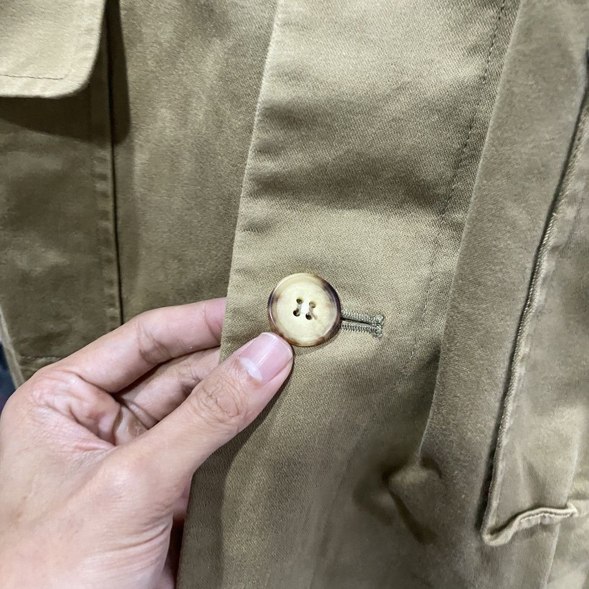 A.P.C. Vintage 1999 A.P.C Rue De Fleurus Paris TrenchCoat Hoodie M Size US M / EU 48-50 / 2 - 10 Thumbnail