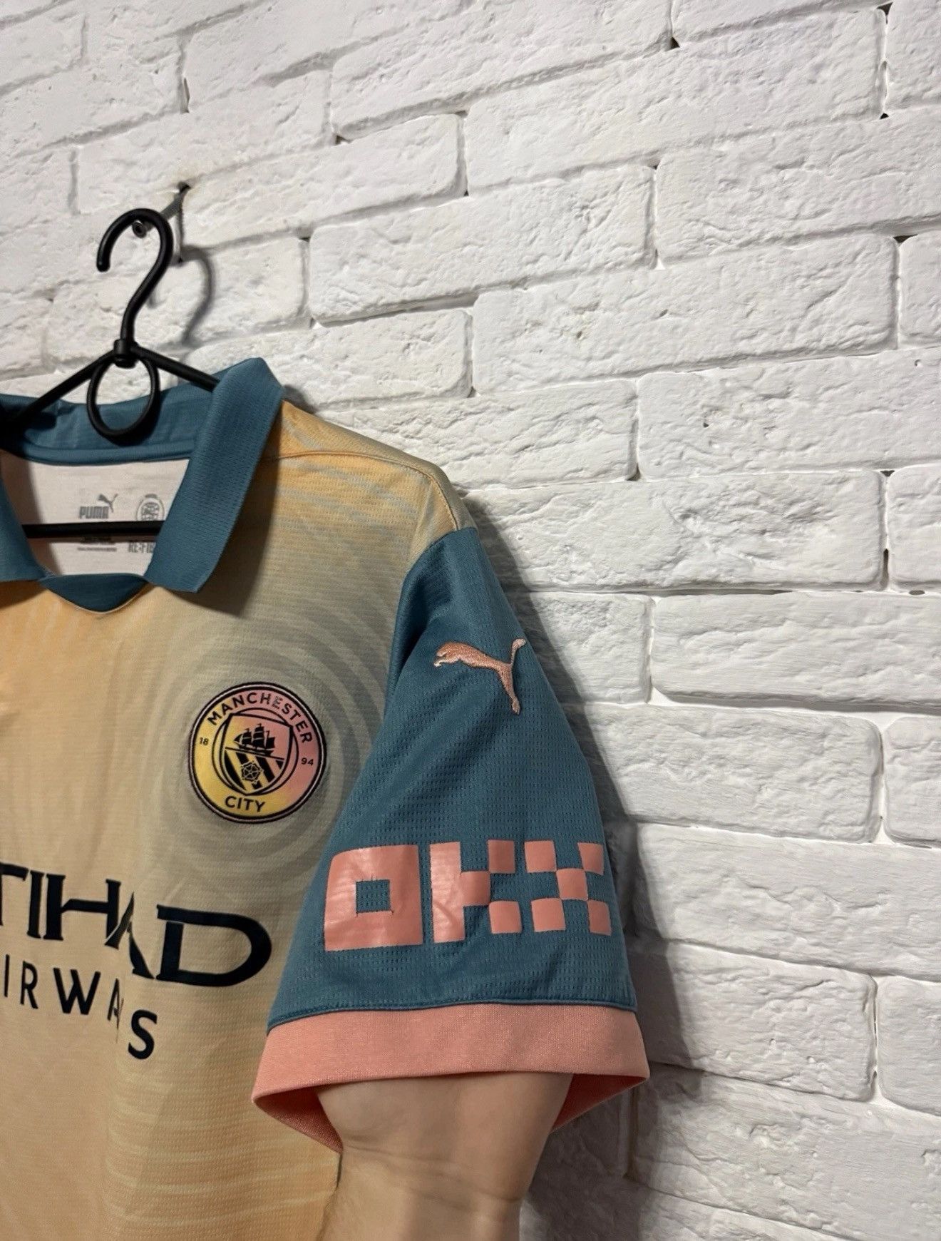 Puma Puma Manchester City 24/25 Jersey Awat Fotball Shirt Sz L Size US L / EU 52-54 / 3 - 3 Thumbnail