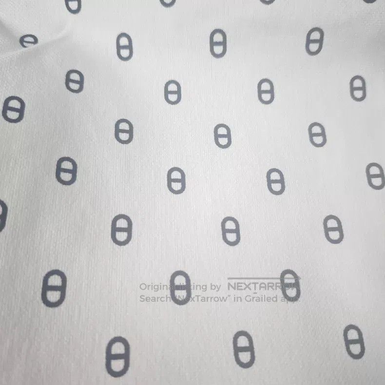 Hermes Hermes White pig nose full logo denim cotton long pants Size 26" / US 2 / IT 38 - 7 Thumbnail