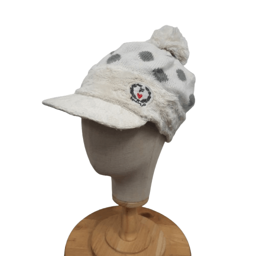 Fila ❄️ Fila polkadot visor beanie cap Size ONE SIZE - 1 Thumbnail