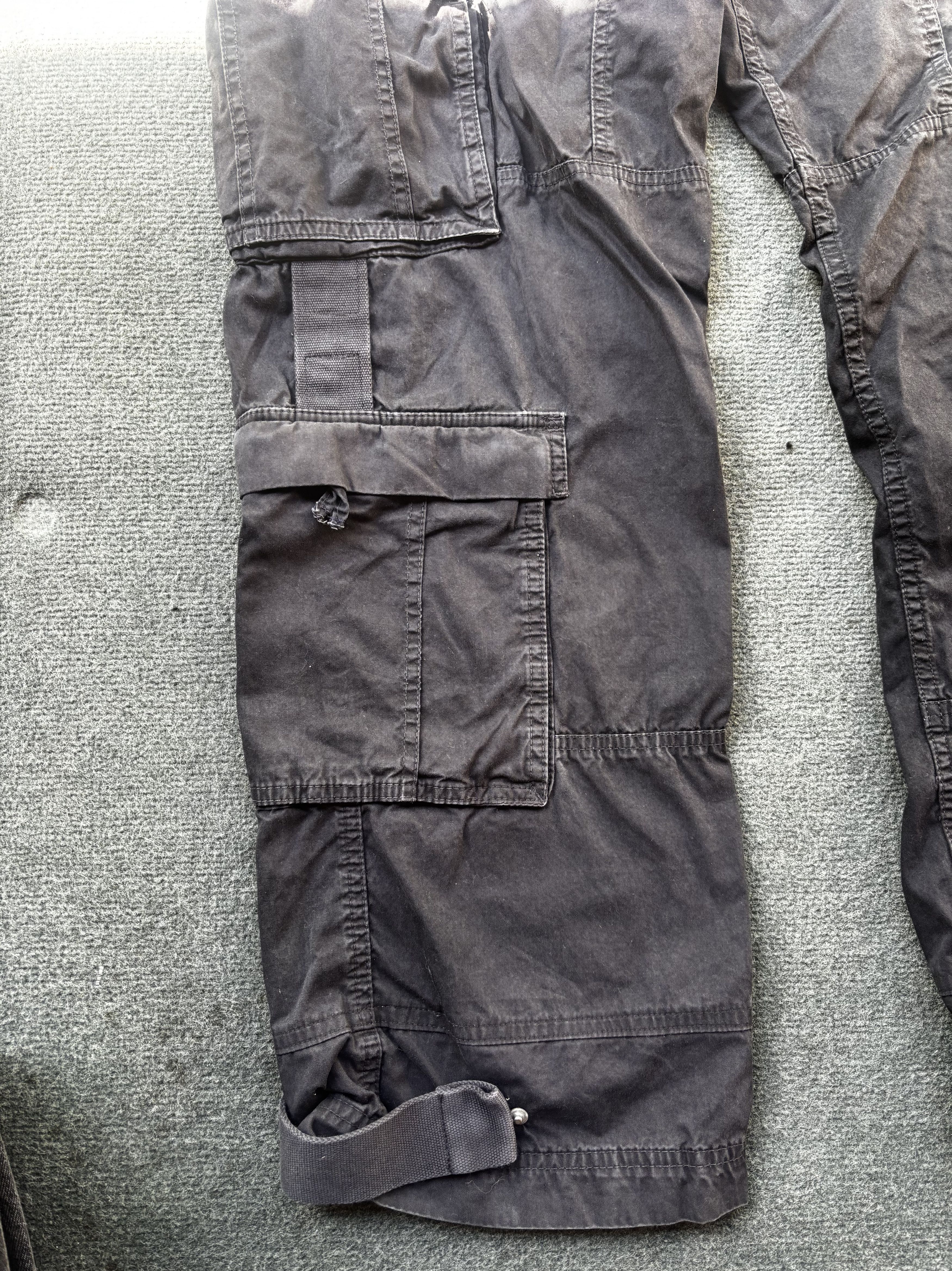 Dolce & Gabbana Dolce & Gabbana Black Cargo Pants Size US 34 / EU 50 - 4 Thumbnail